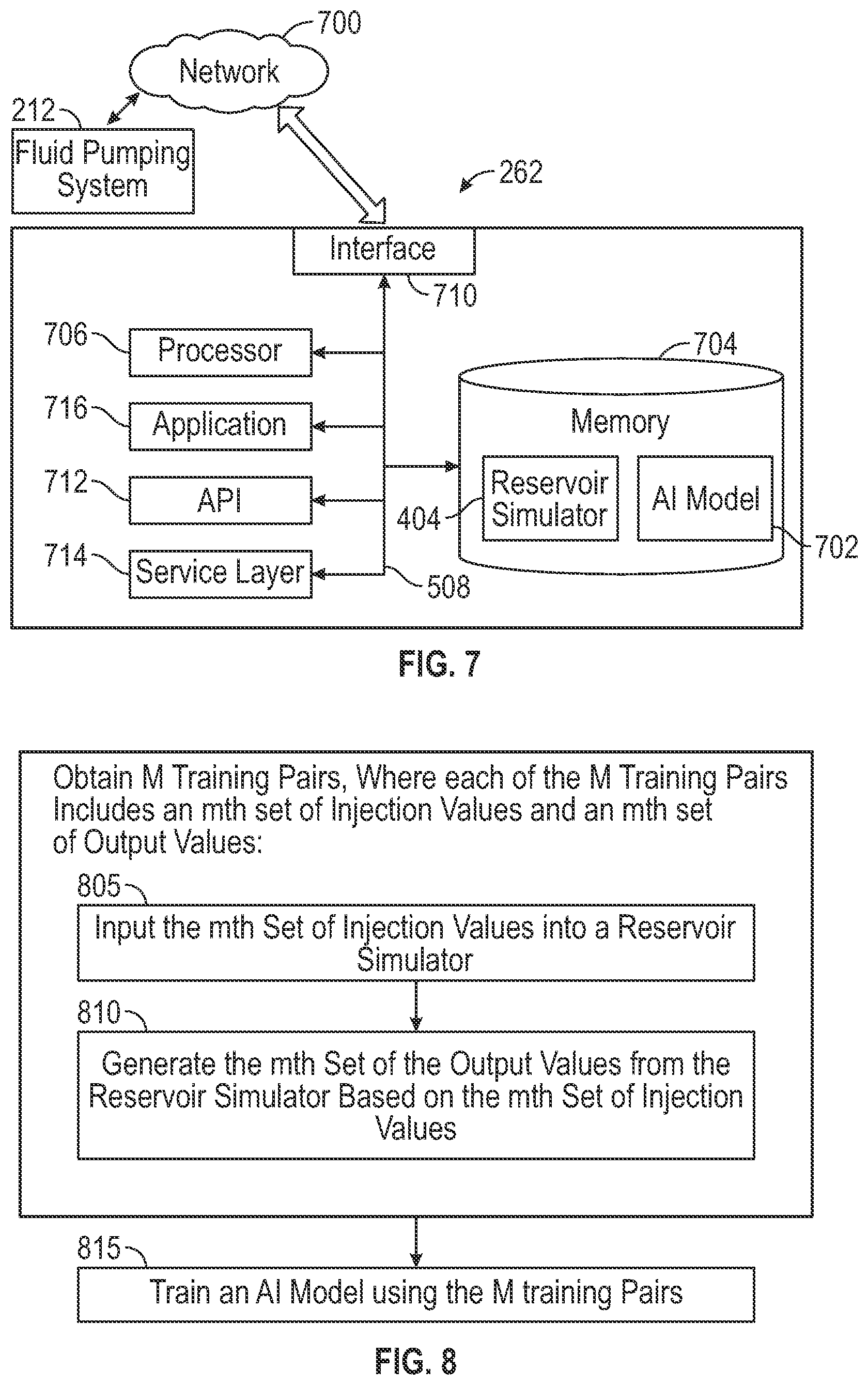 Patent US12410359 Figure 6 – Nanoparticle fluids for an AI-assisted water alternating gas process