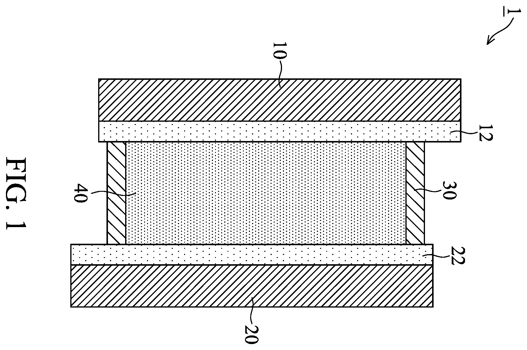 Patent US12410364 Figure 1 – Electrochromic composition and electrochromic device