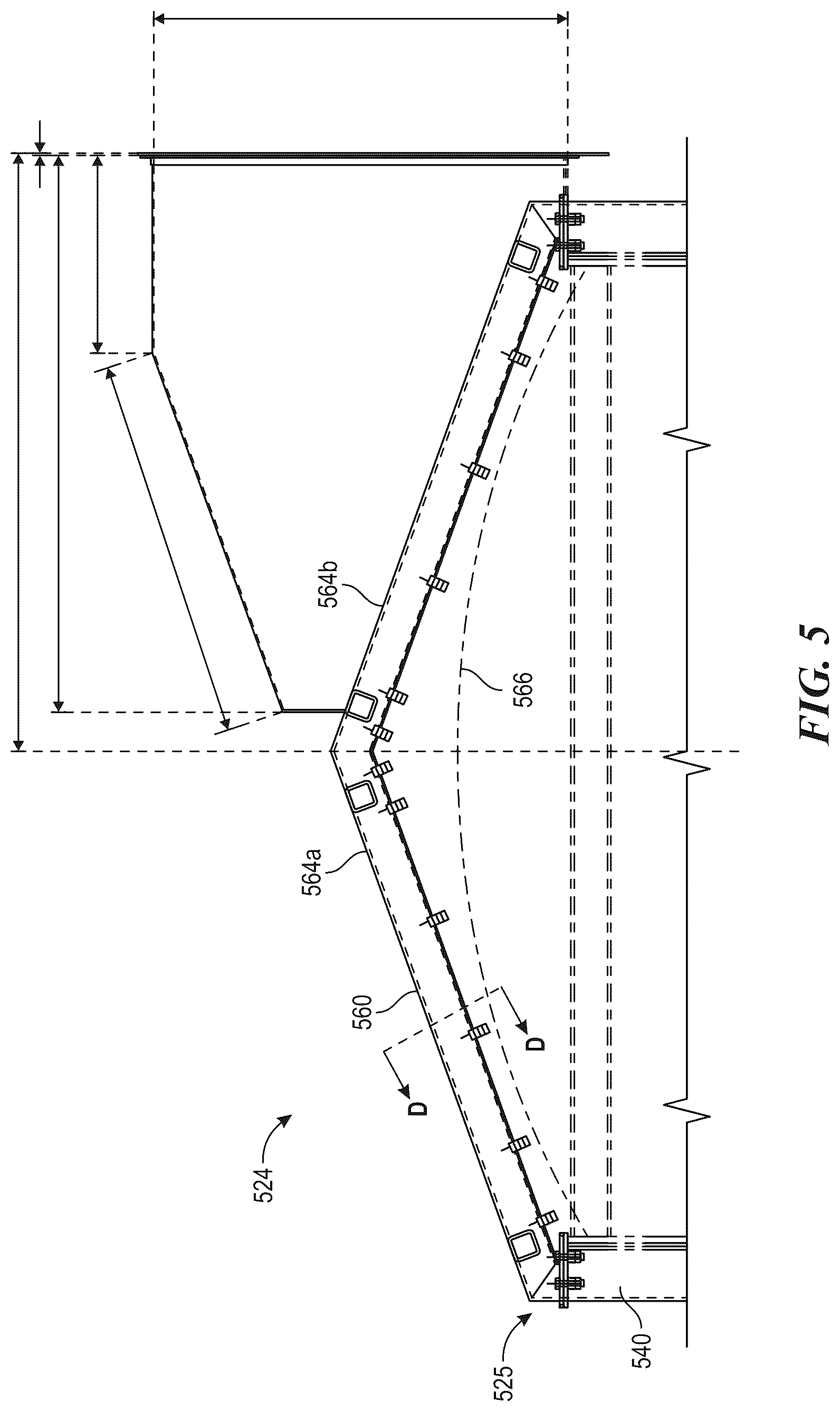 Patent US12410369 Figure 5 – Flat push hot car for foundry coke and associated systems and methods