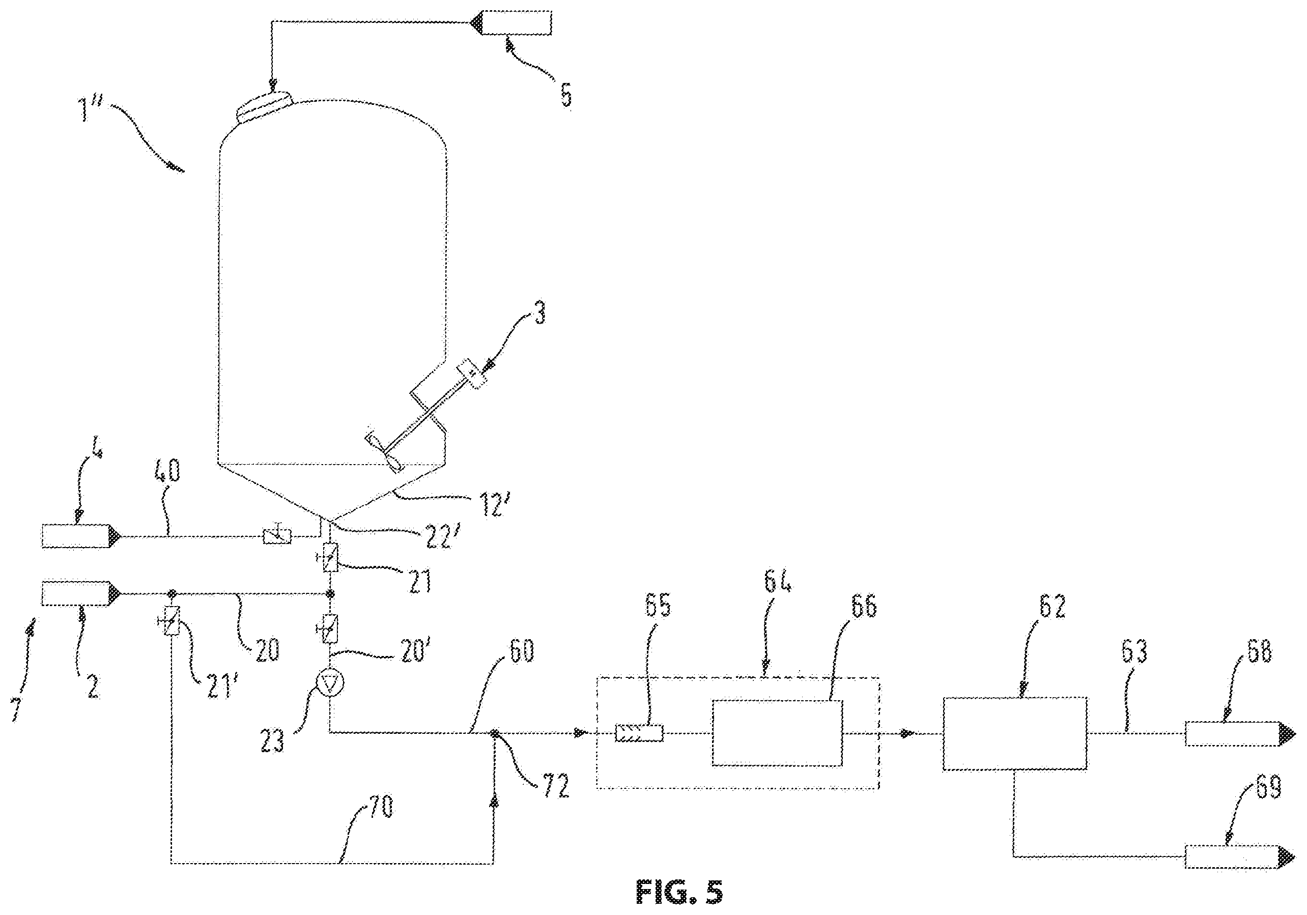 Patent US12410386 Figure 5 – Device and method for extracting value adding contents from plant based content carriers into a brew liquid