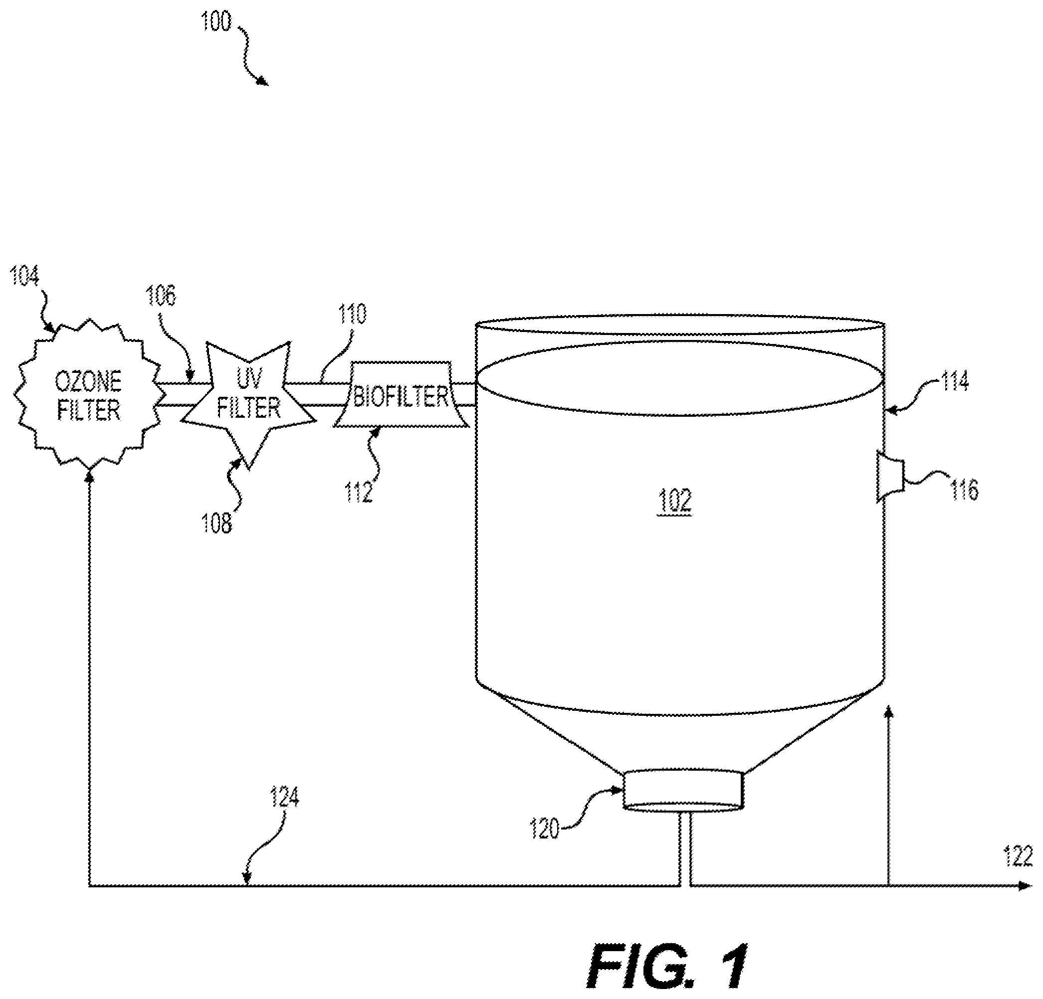 Patent US12410388 Figure 1 – Photobioreactor systems and methods