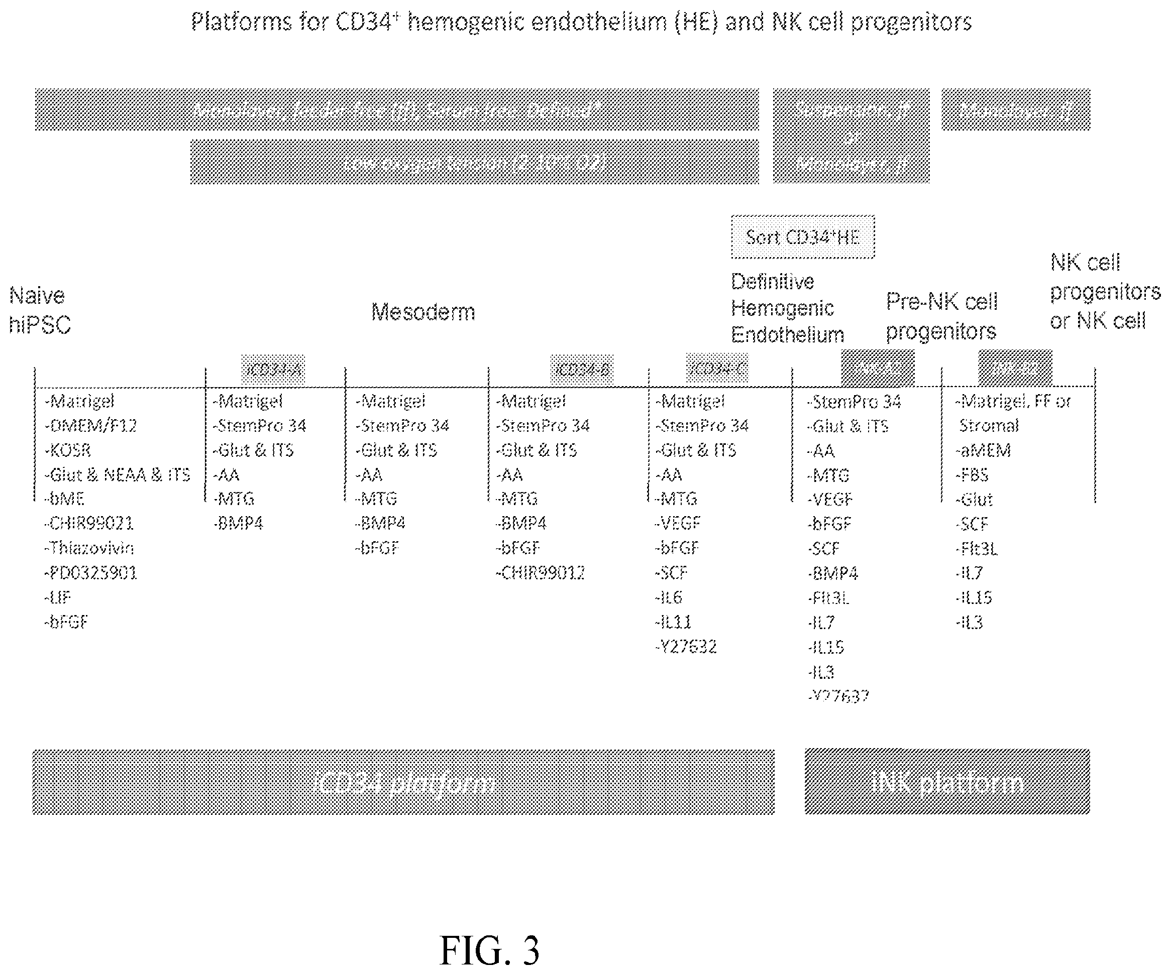 Patent US12410403 Figure 3 – Methods and compositions for inducing hematopoietic cell differentiation