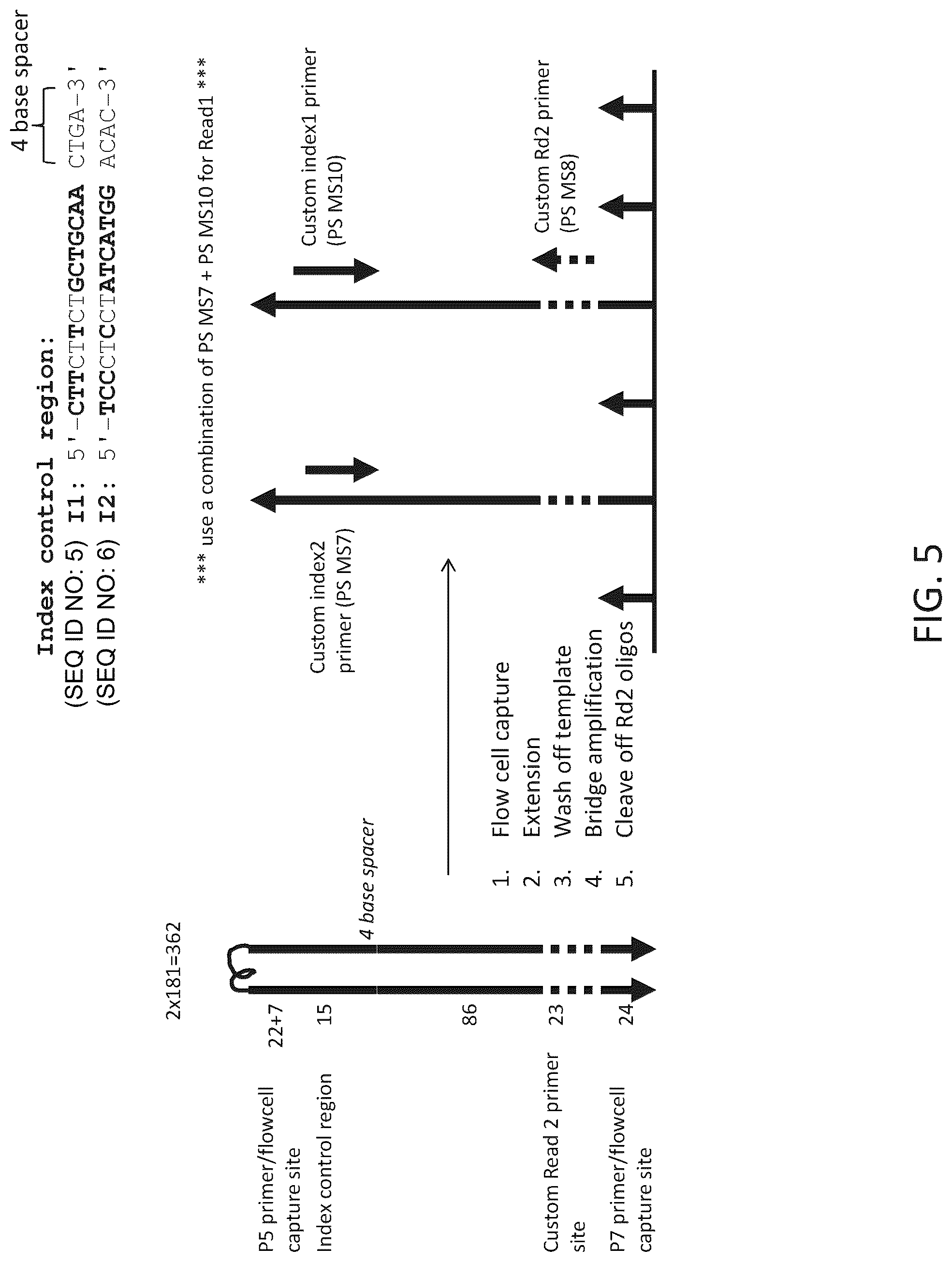 Patent US12410466 Figure 5 – Linked ligation