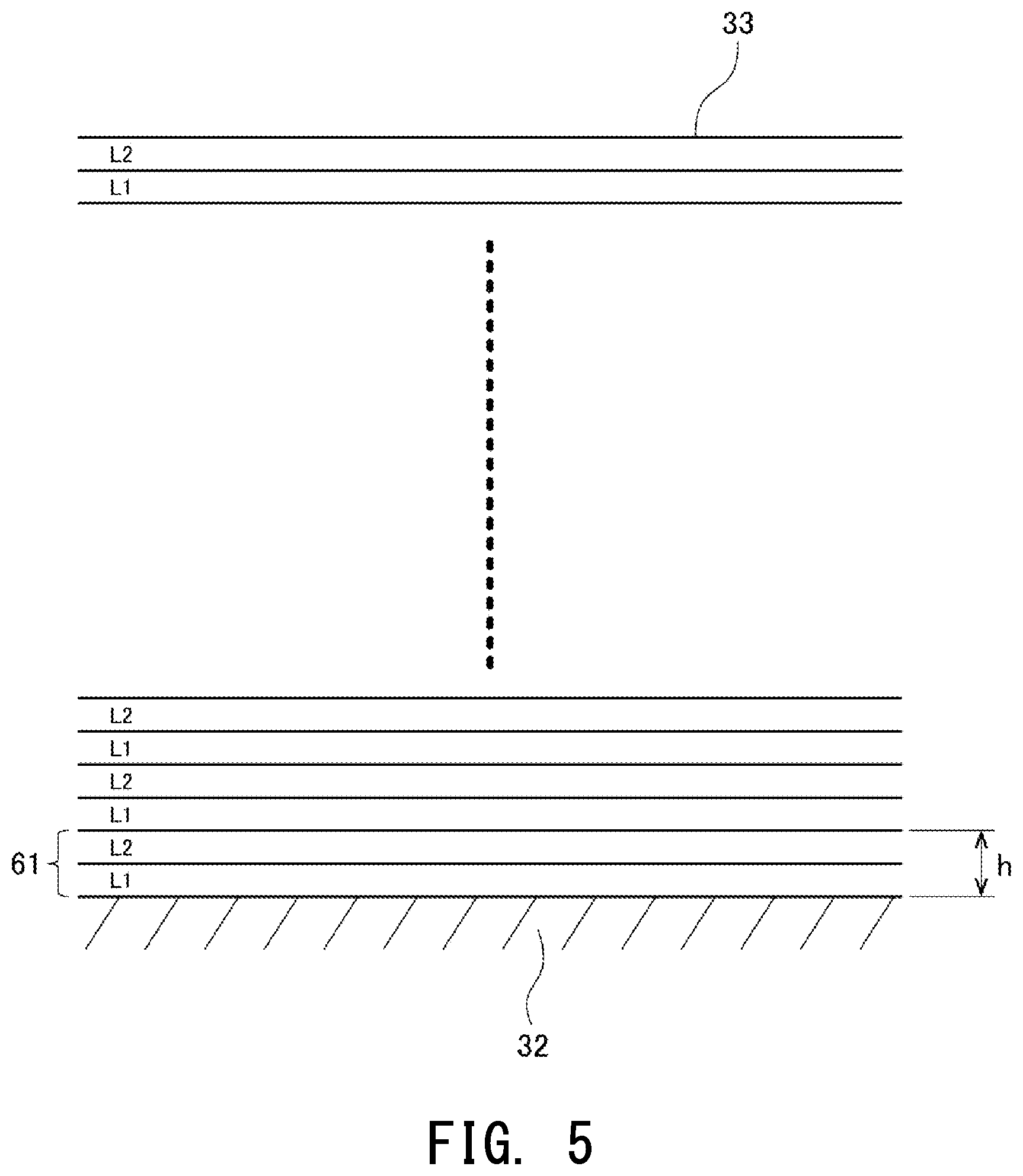 Patent US12410505 Figure 5 – Coating film, tool, and machine tool