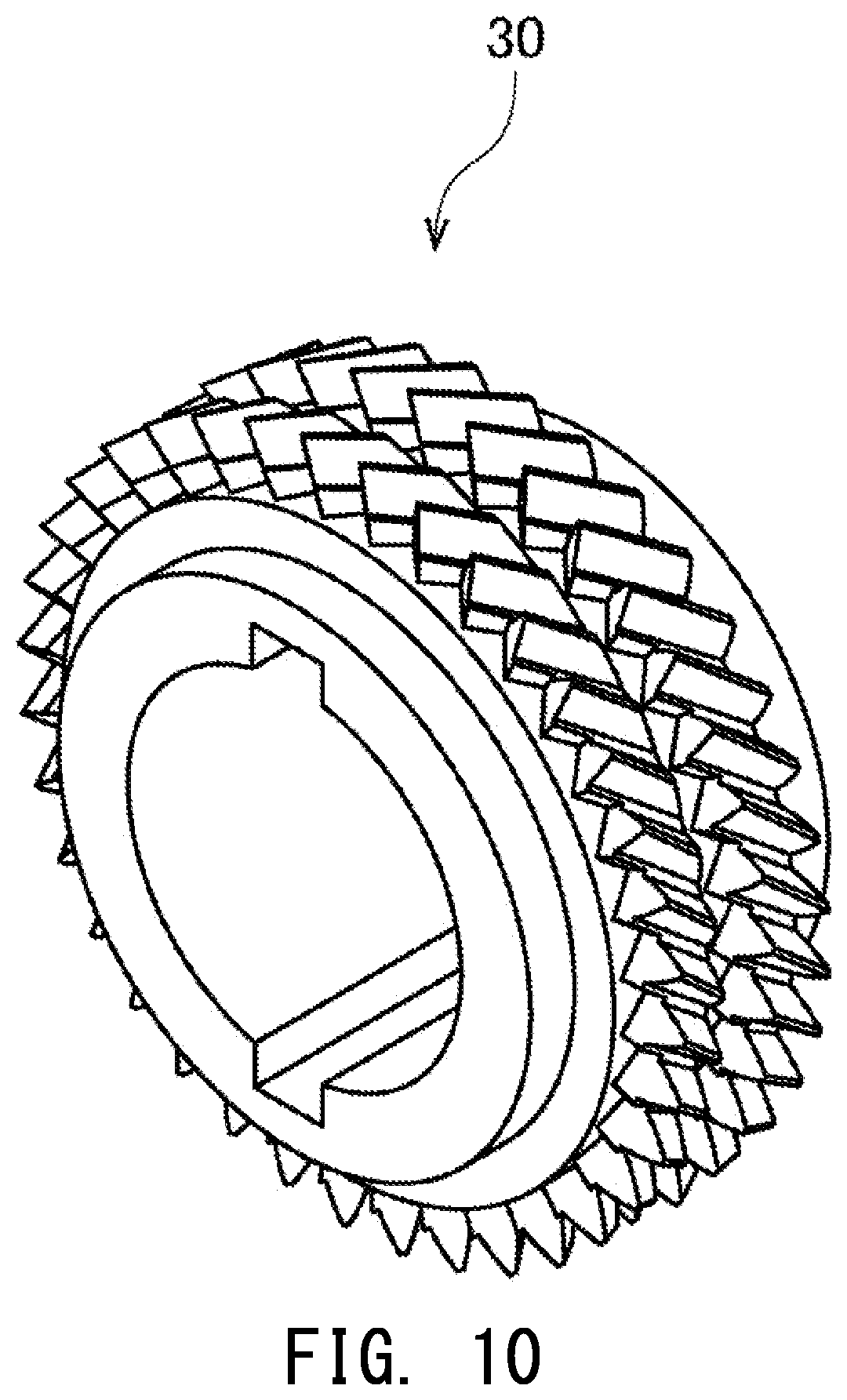 Patent US12410505 Figure 10 – Coating film, tool, and machine tool