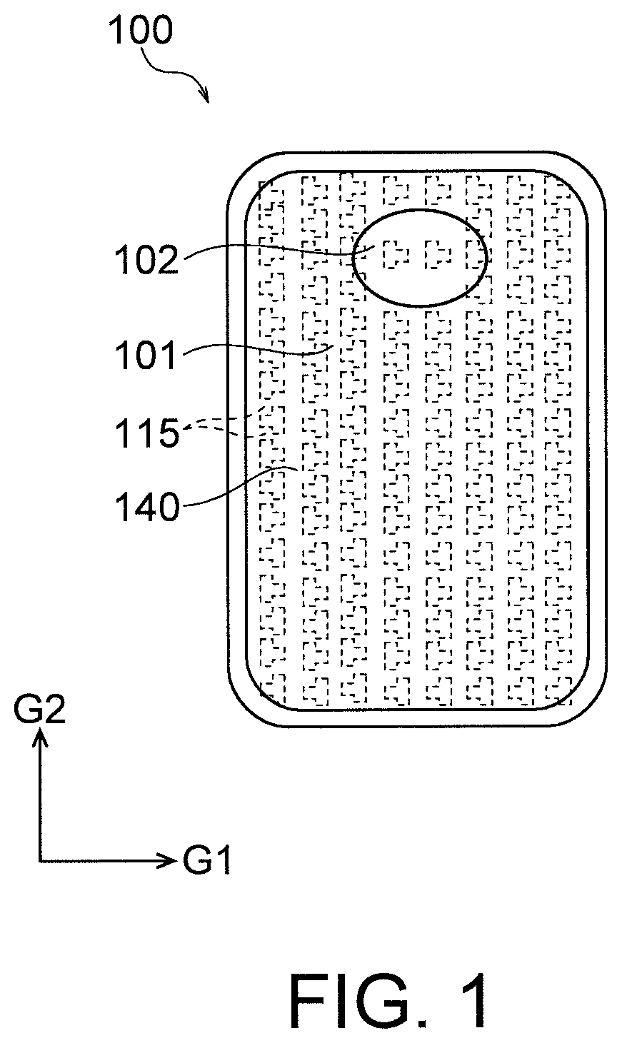 Patent US12410507 Figure 1 – Mask group, method of manufacturing organic device and organic device