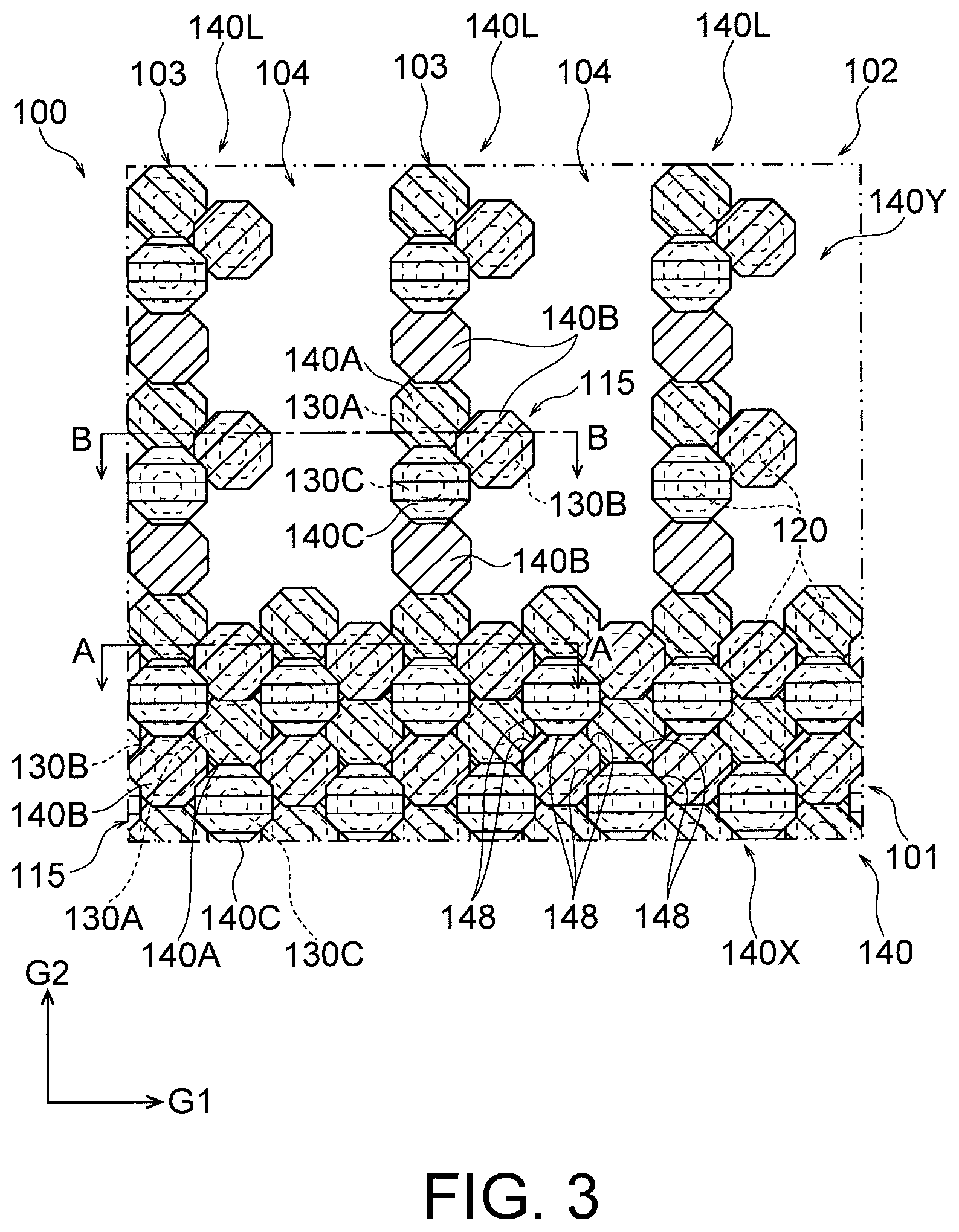 Patent US12410507 Figure 3 – Mask group, method of manufacturing organic device and organic device