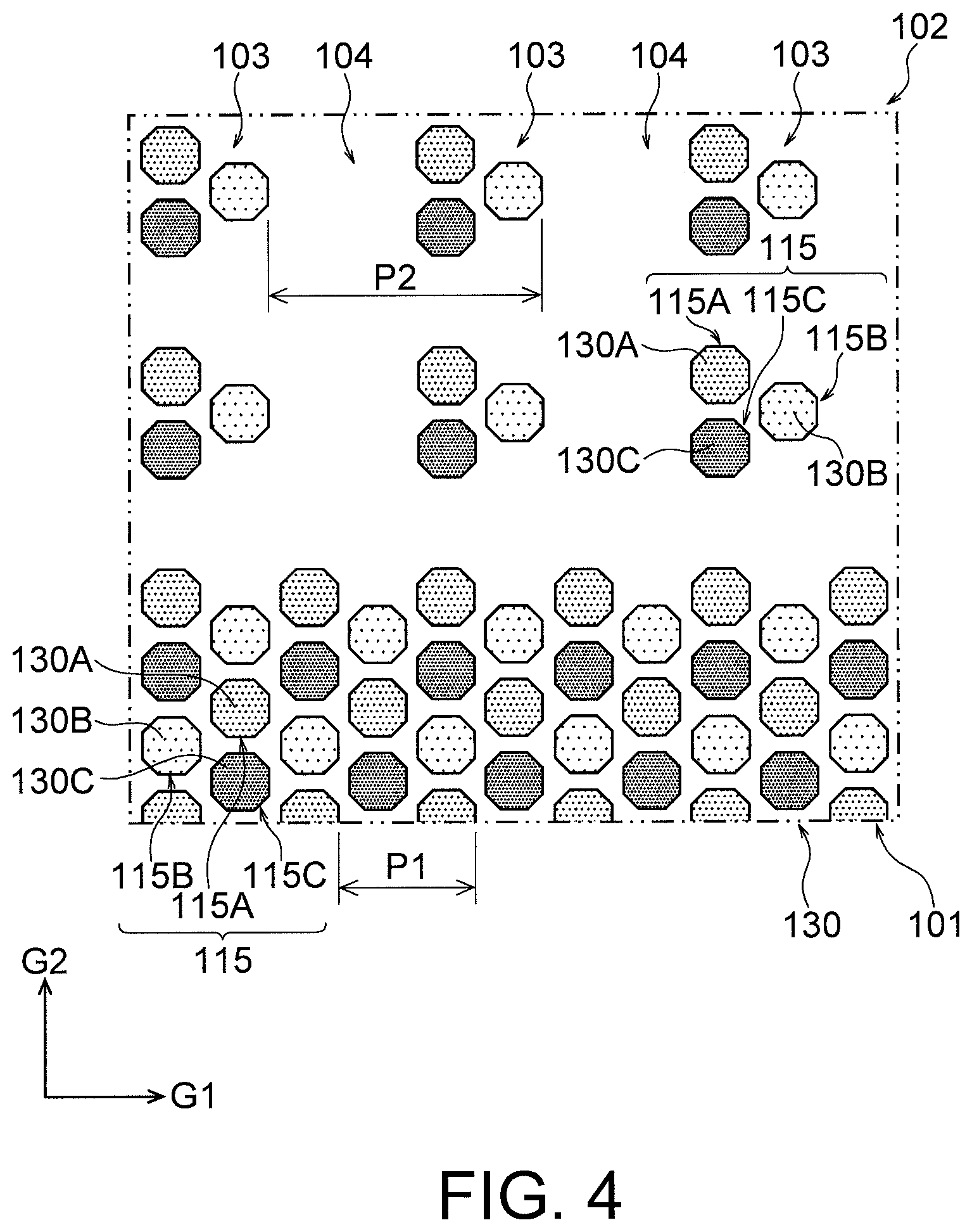 Patent US12410507 Figure 4 – Mask group, method of manufacturing organic device and organic device