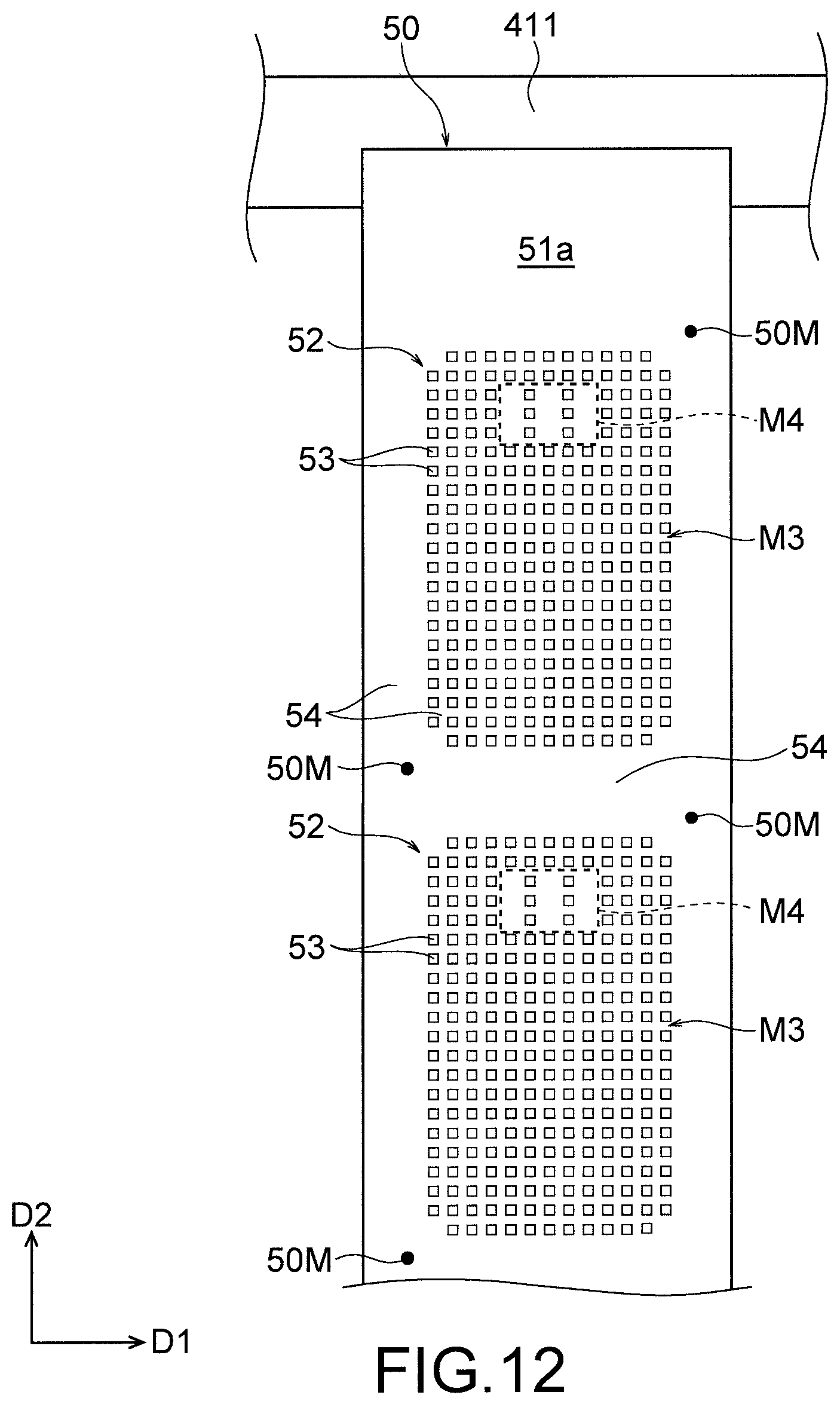 Patent US12410507 Figure 10 – Mask group, method of manufacturing organic device and organic device