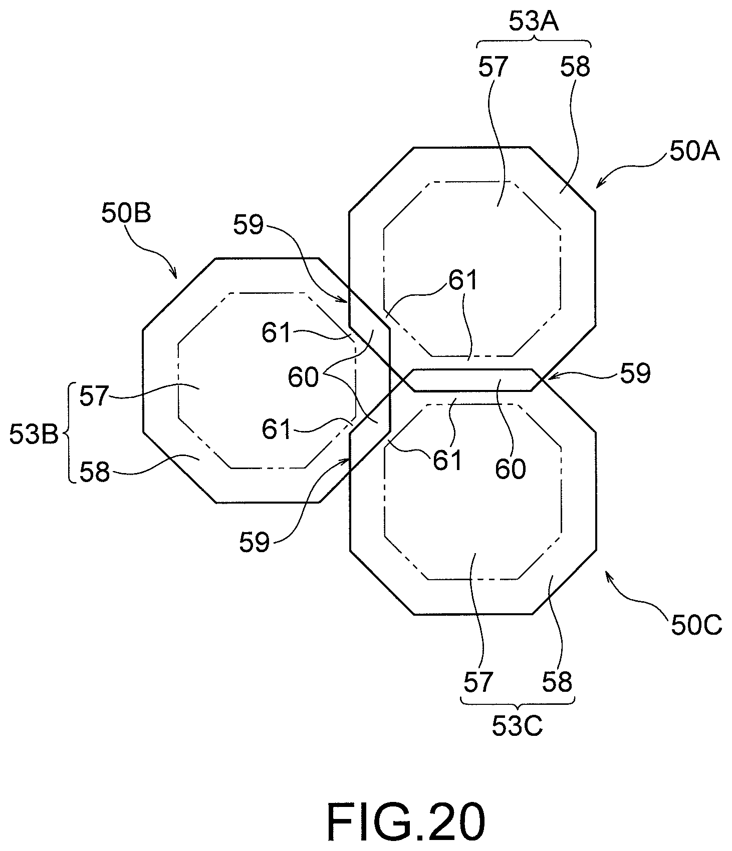 Patent US12410507 Figure 17 – Mask group, method of manufacturing organic device and organic device