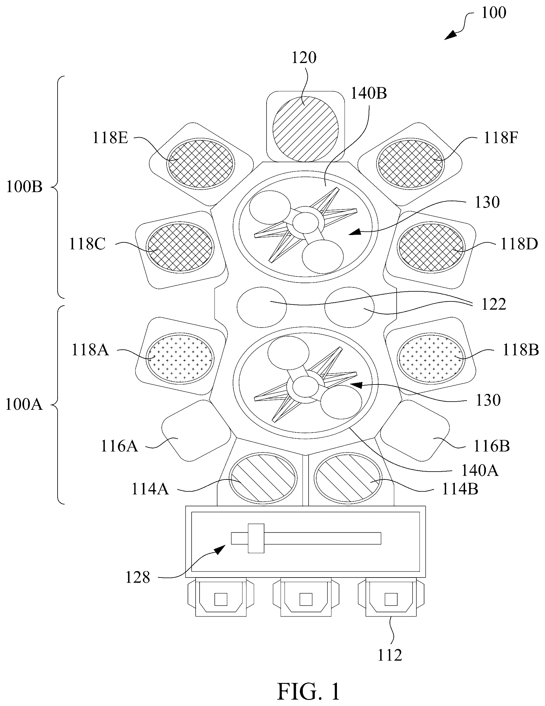 Patent US12410512 Figure 1 – Apparatus and method for manufacturing metal gate structures