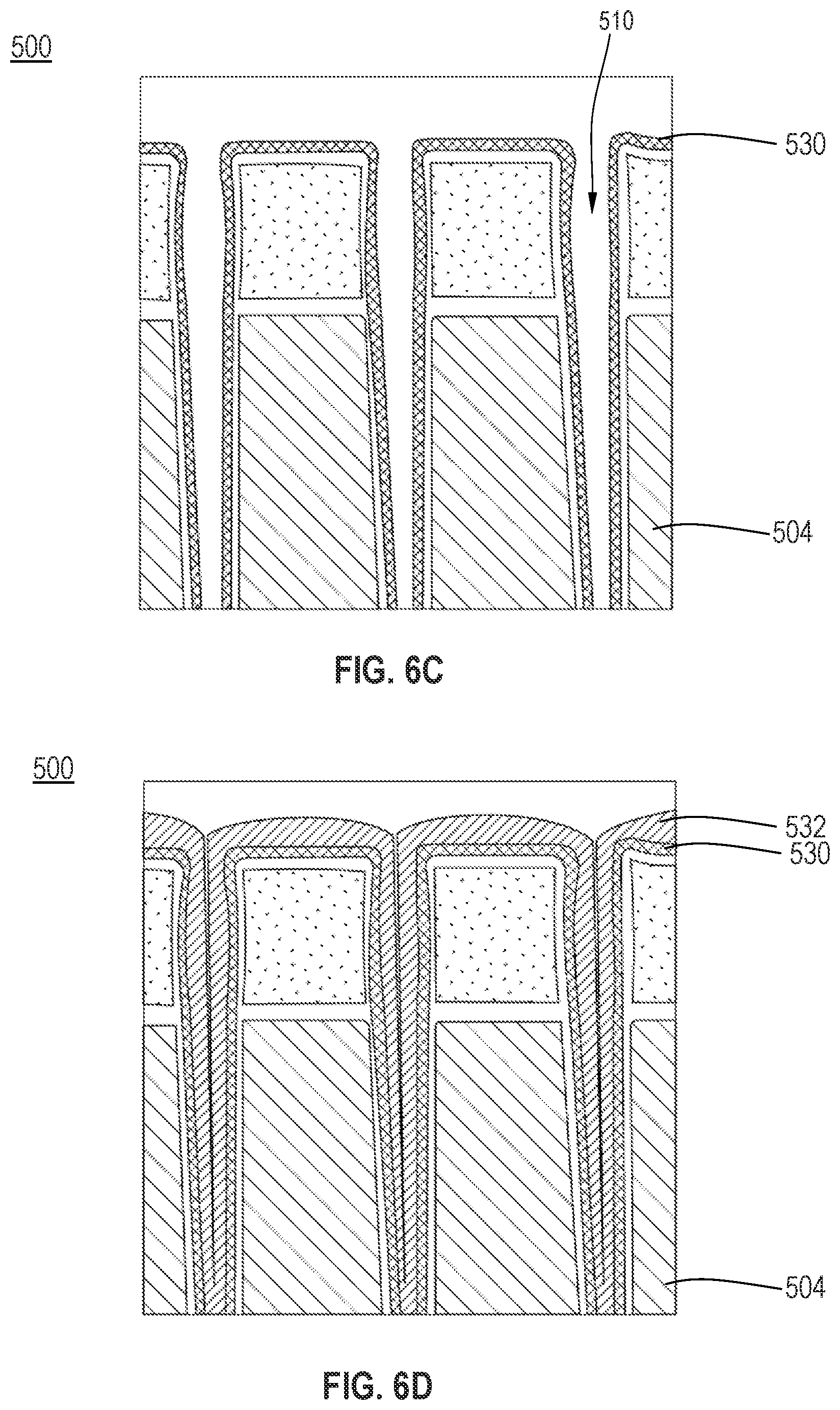 Patent US12410513 Figure 7 – Seamless gapfill of metal nitrides