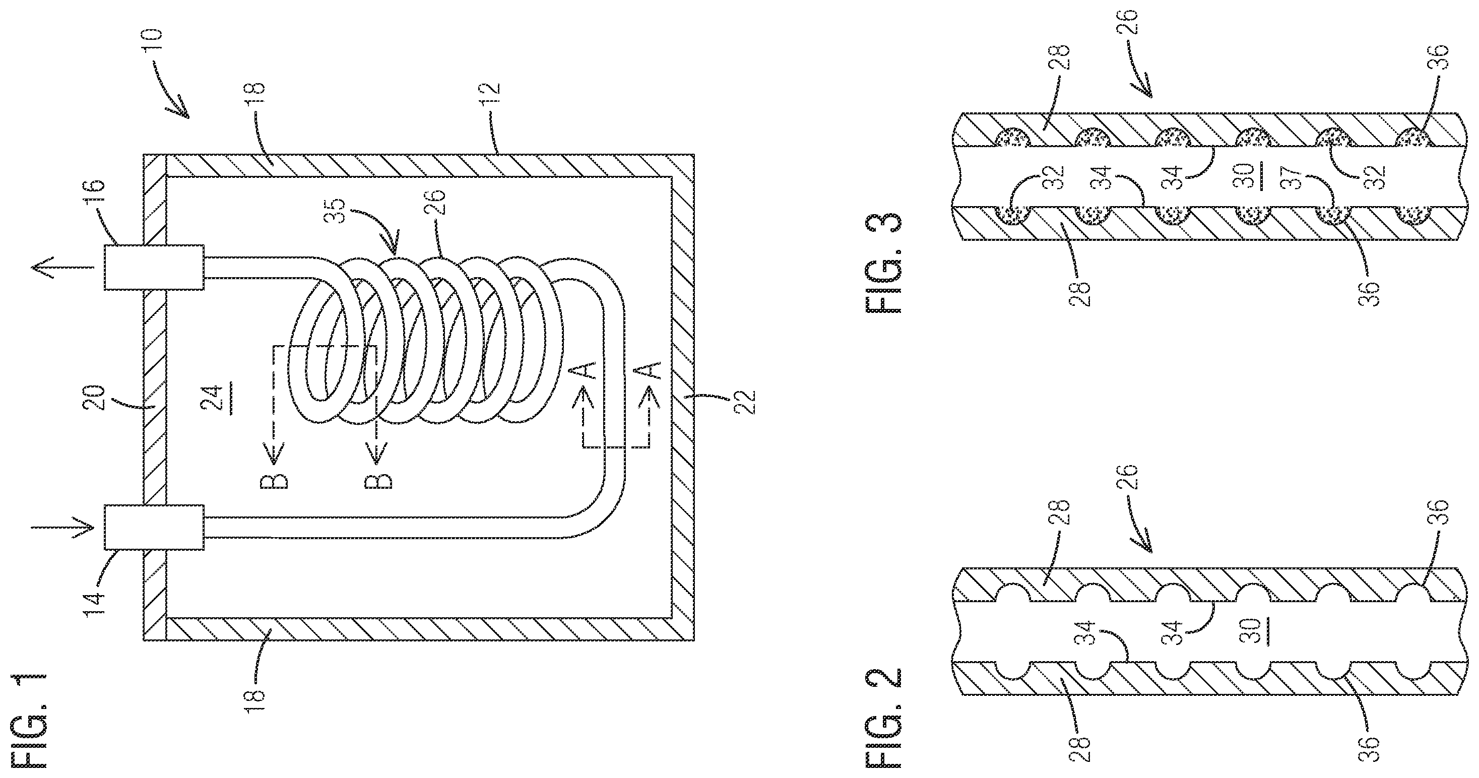 Patent US12410516 Figure 1 – Container for efficient vaporization of precursor materials and method of using the same