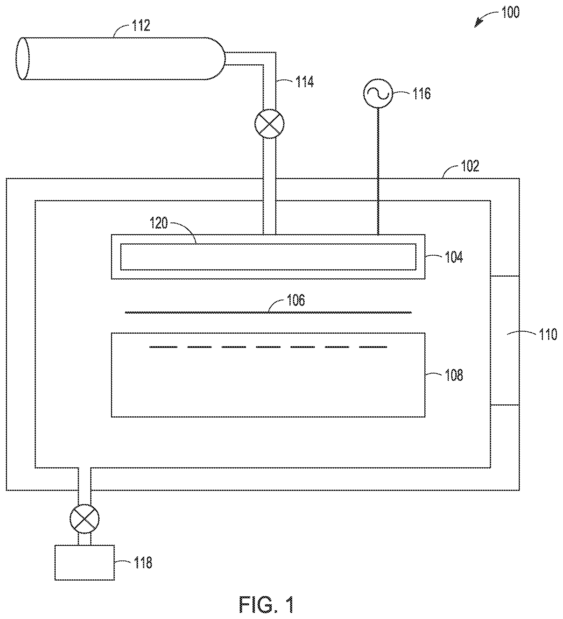 Patent US12410519 Figure 1 – Automated showerhead tilt adjustment