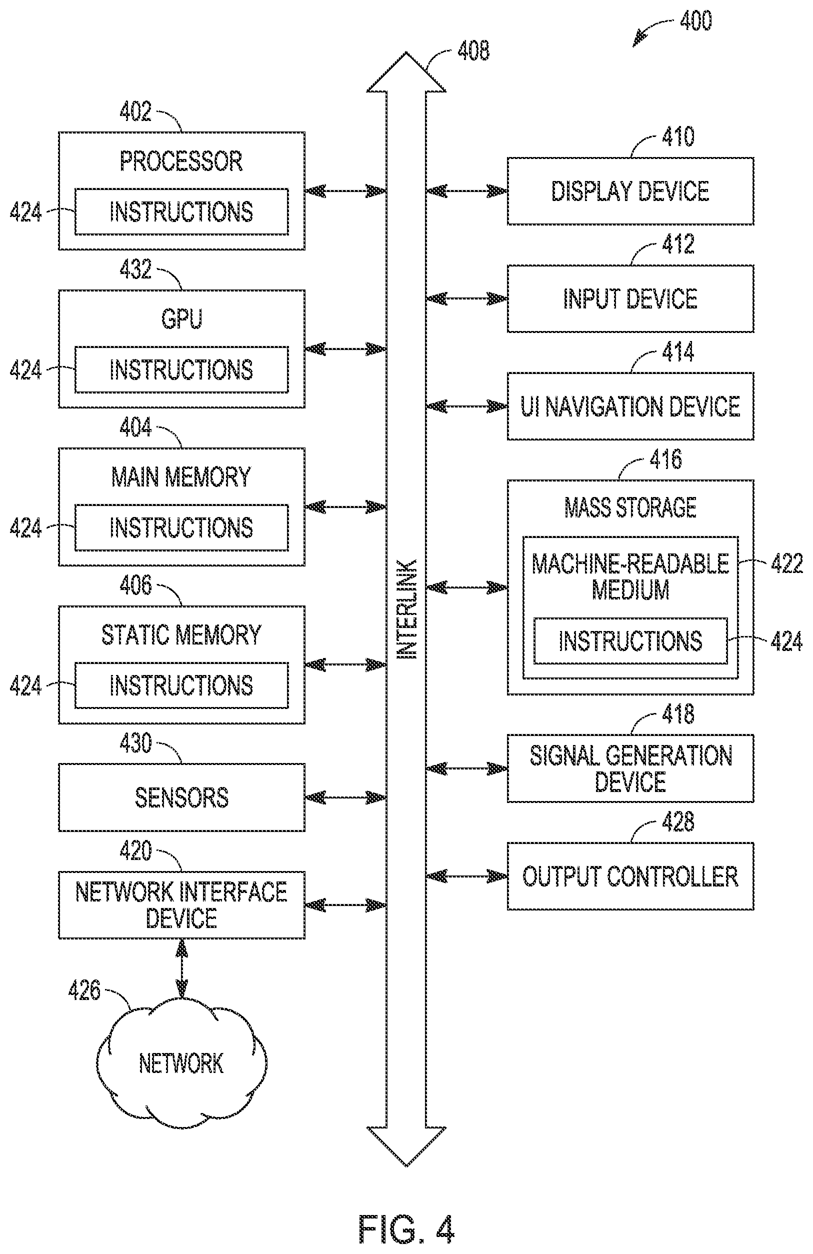 Patent US12410519 Figure 4 – Automated showerhead tilt adjustment