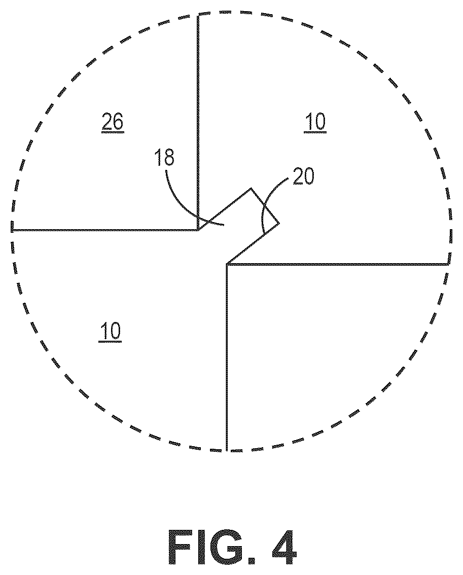 Patent US12410520 Figure 4 – Stacking tool fixture for forced flow chemical vapor infiltration