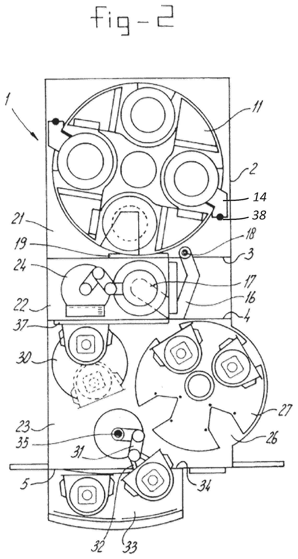Patent US12410522 Figure 2 – Substrate processing apparatus and method for processing substrates