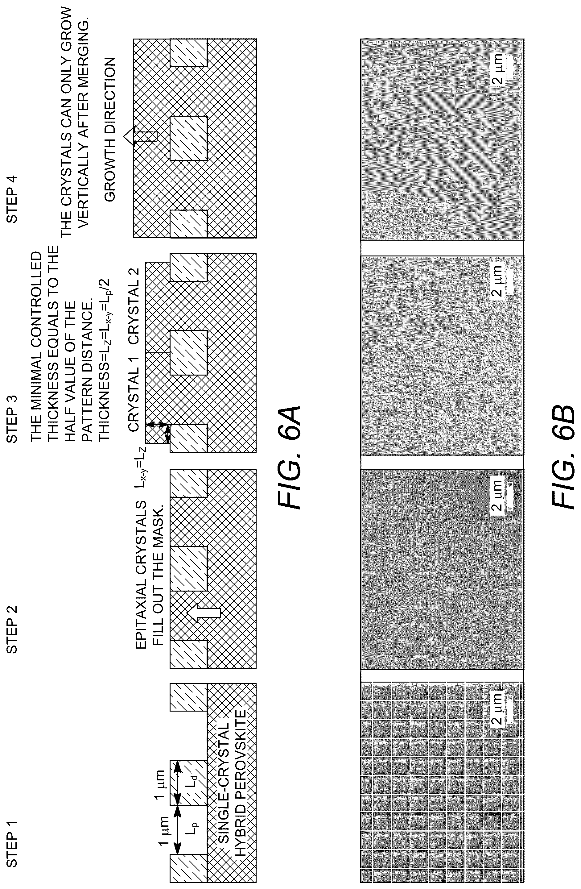 Patent US12410537 Figure 16 – Fabrication process for flexible single-crystal perovskite devices