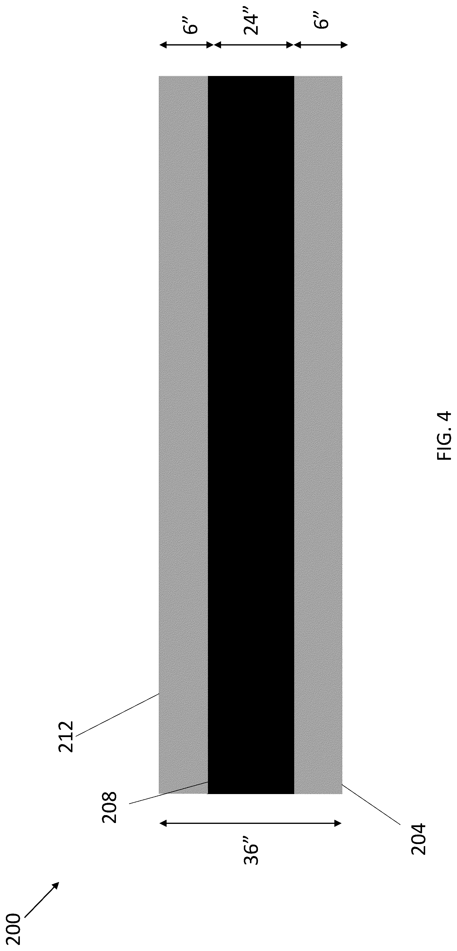 Patent US12410543 Figure 4 – Woven silt fence fabrics including two or more distinctly different colors of warp yarns in the machine direction