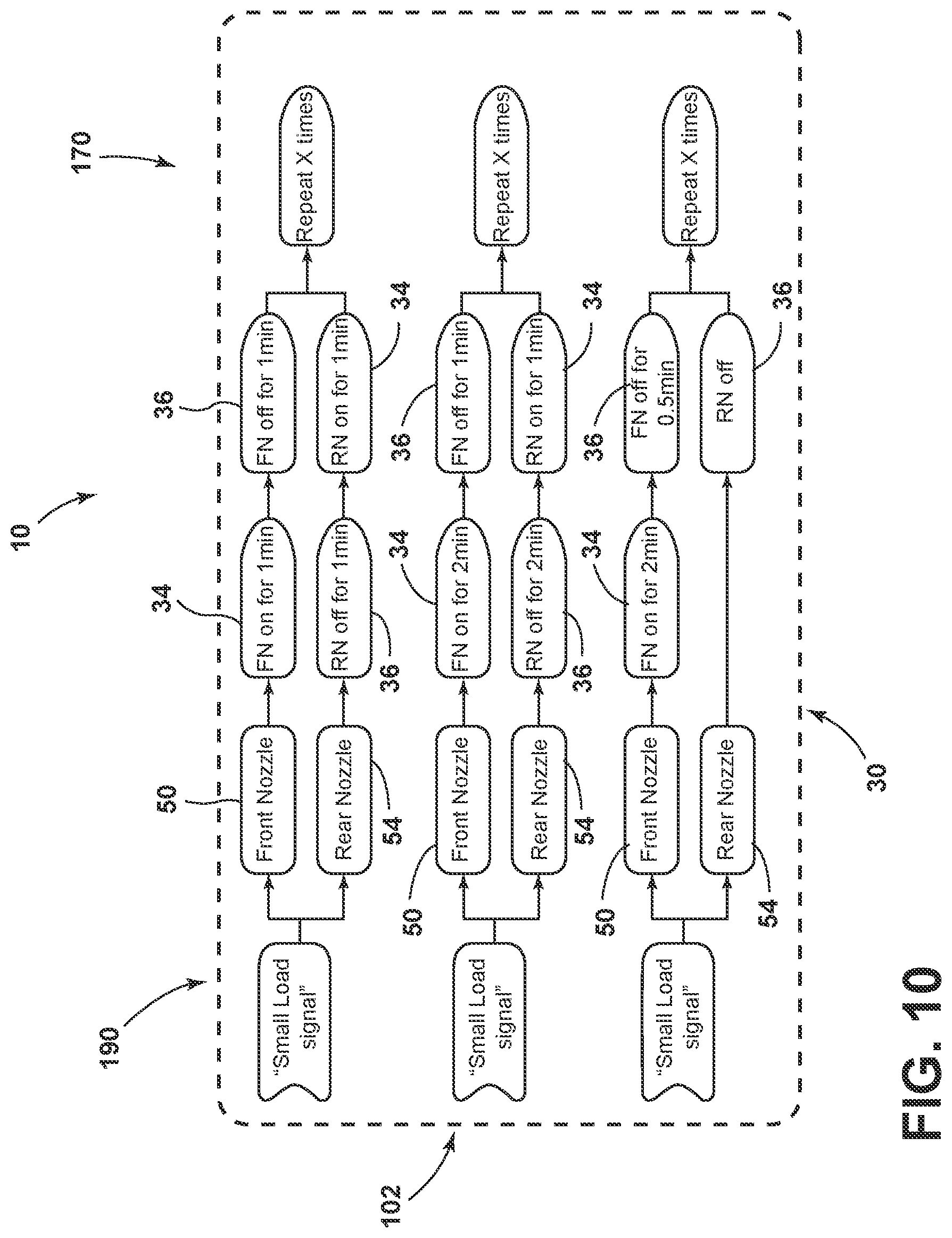 Patent US12410552 Figure 9 – Three-dimensional steam generating system for performing a steam cycle within a laundry appliance