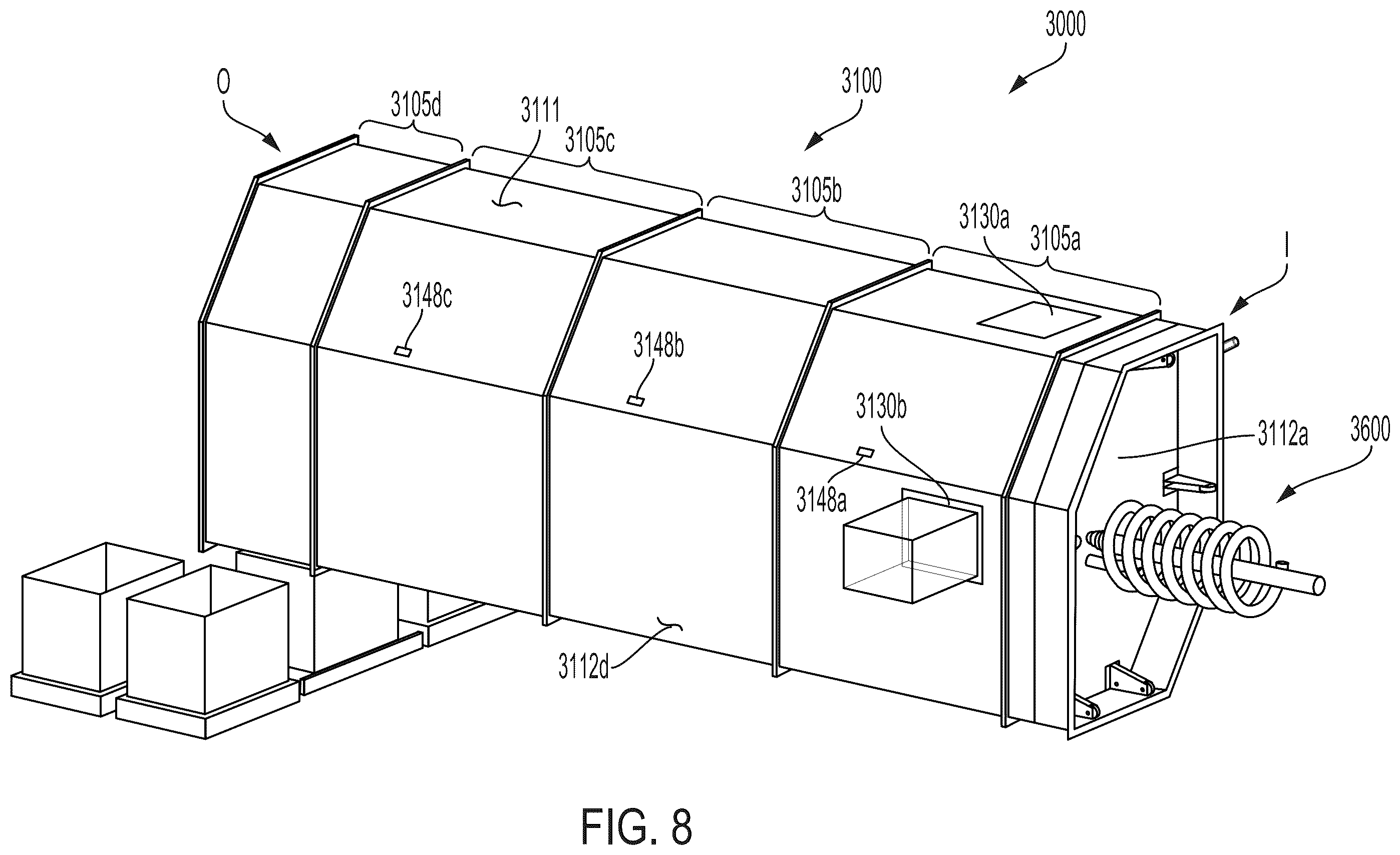 Patent US12410553 Figure 8 – Robotic laundry sorting devices, systems, and methods of use