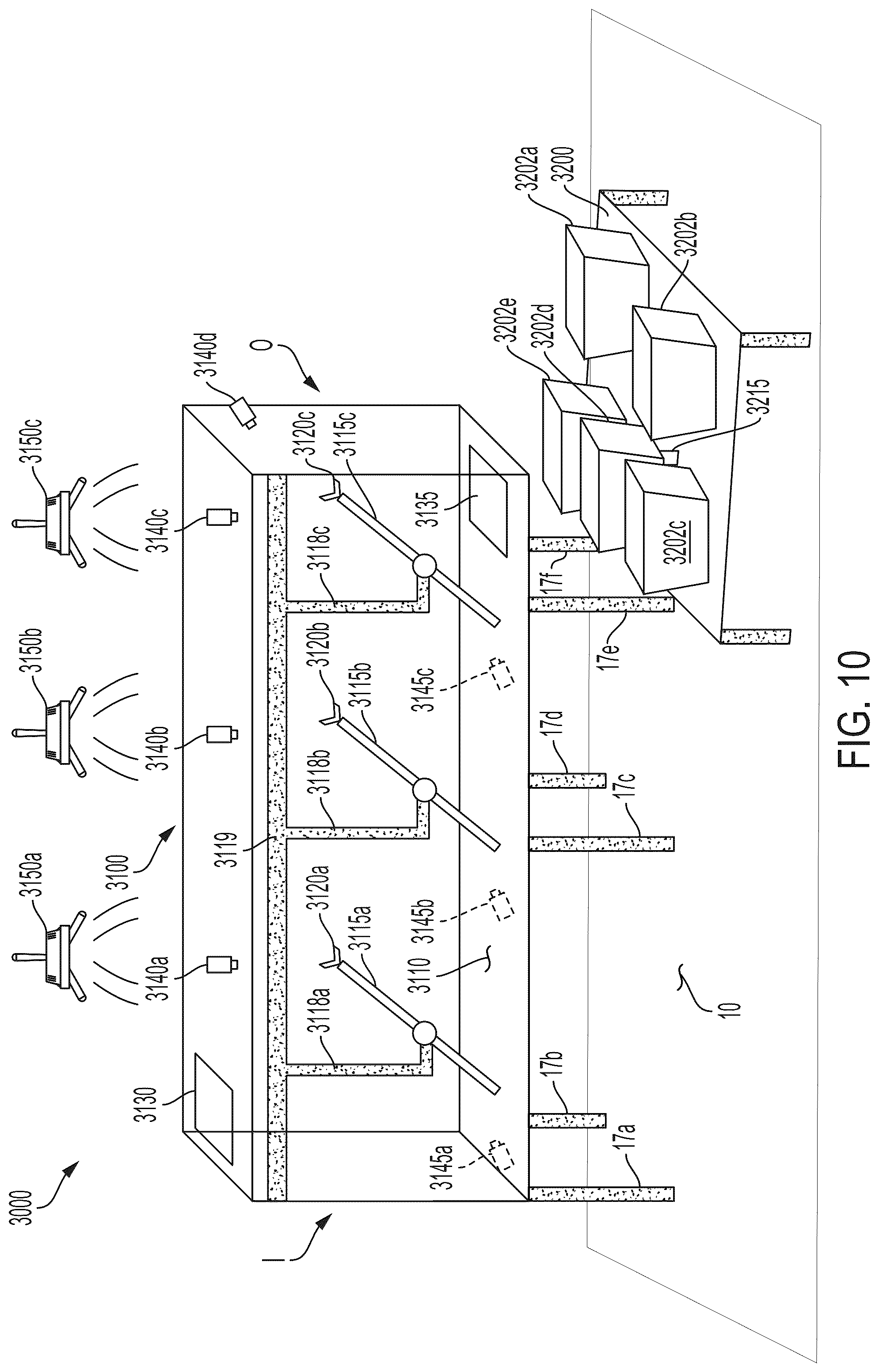 Patent US12410553 Figure 10 – Robotic laundry sorting devices, systems, and methods of use
