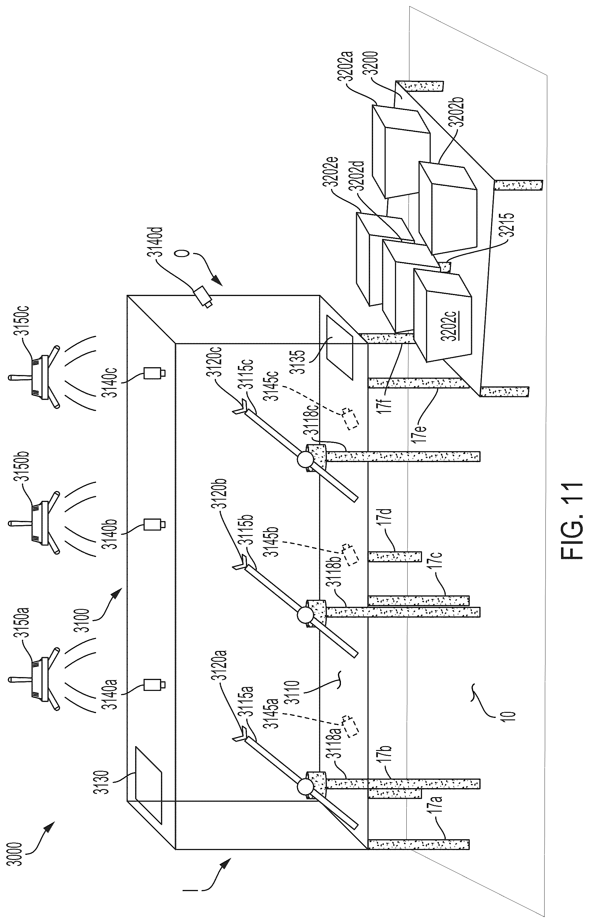 Patent US12410553 Figure 11 – Robotic laundry sorting devices, systems, and methods of use