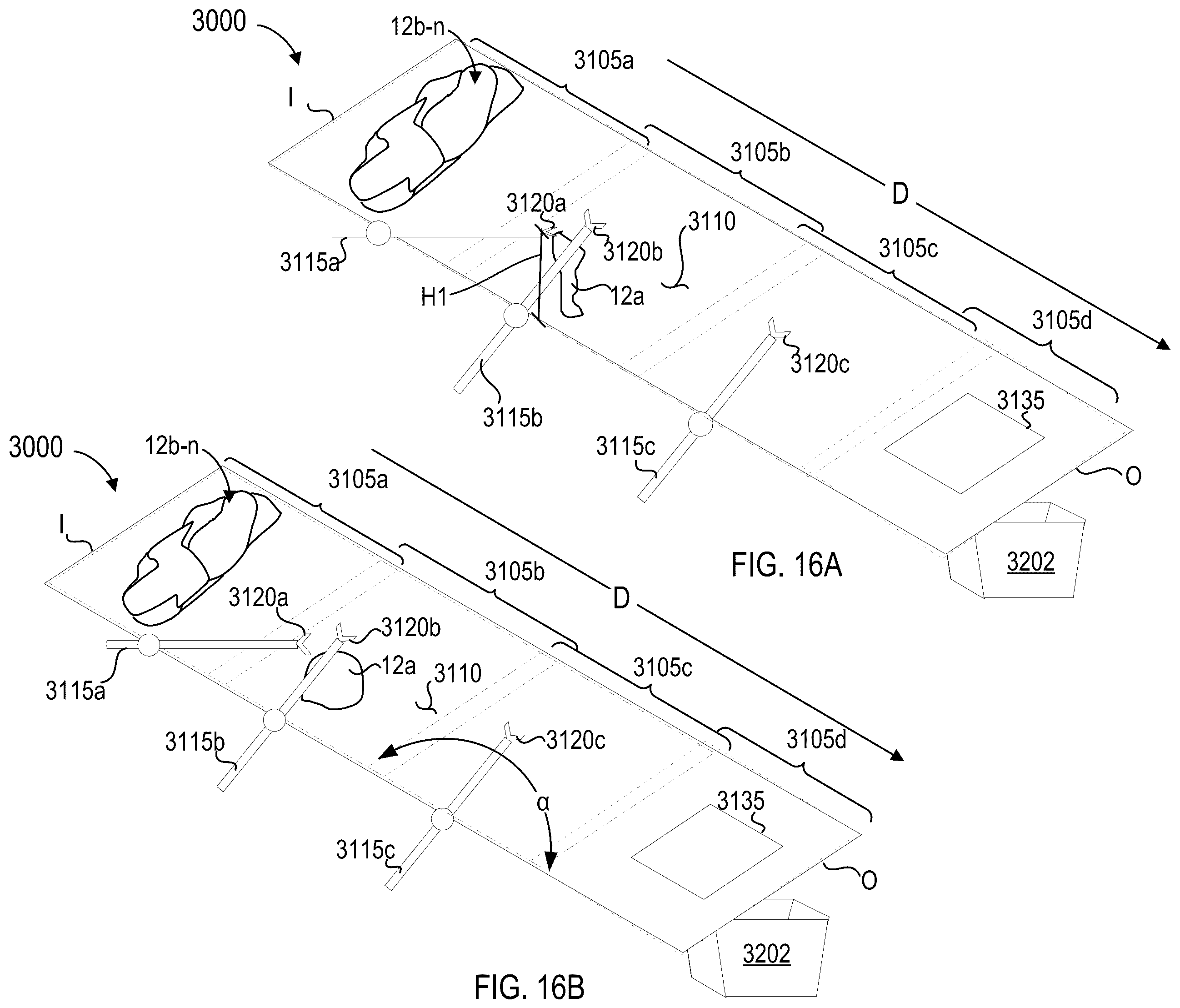 Patent US12410553 Figure 16 – Robotic laundry sorting devices, systems, and methods of use
