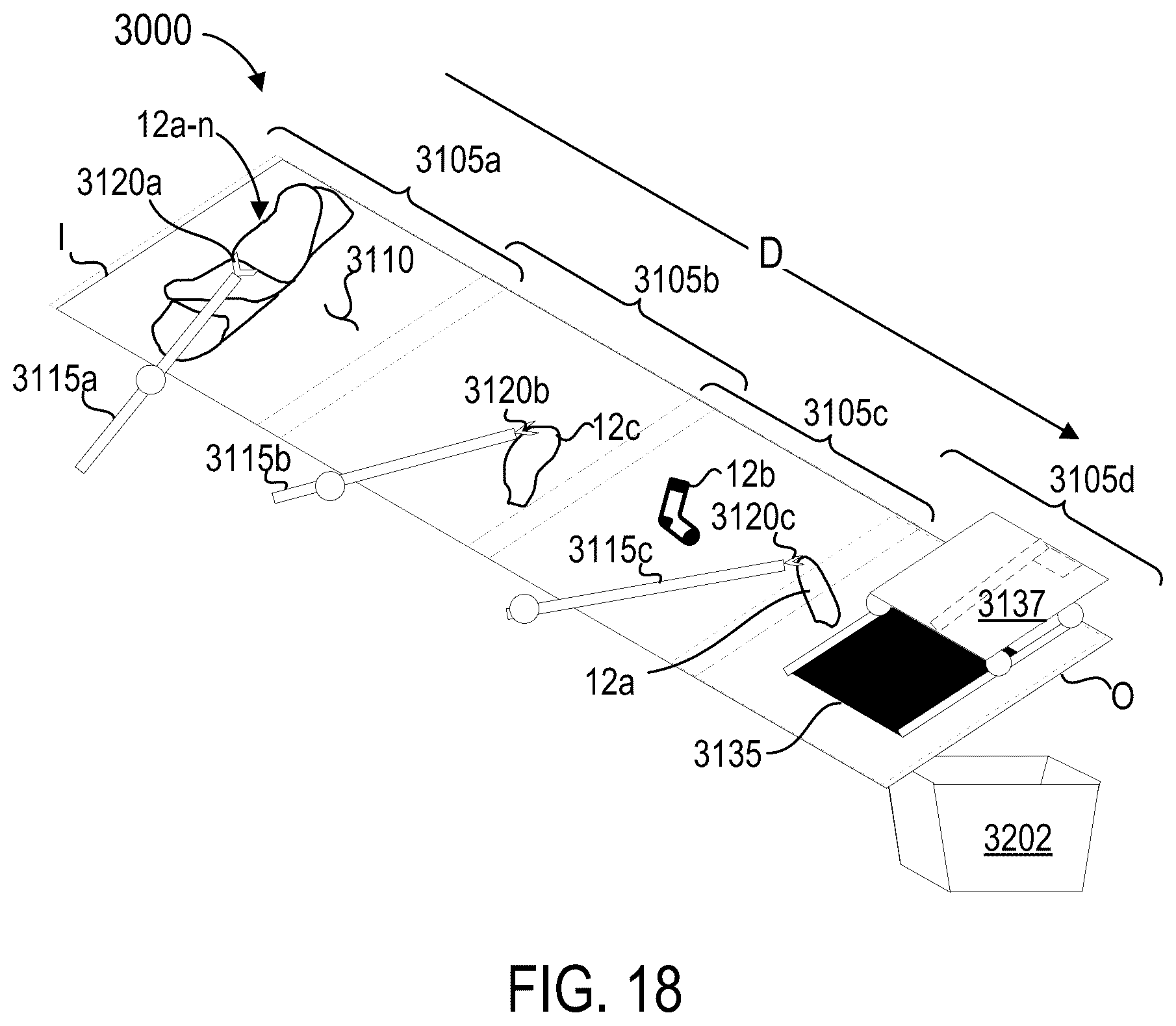 Patent US12410553 Figure 18 – Robotic laundry sorting devices, systems, and methods of use
