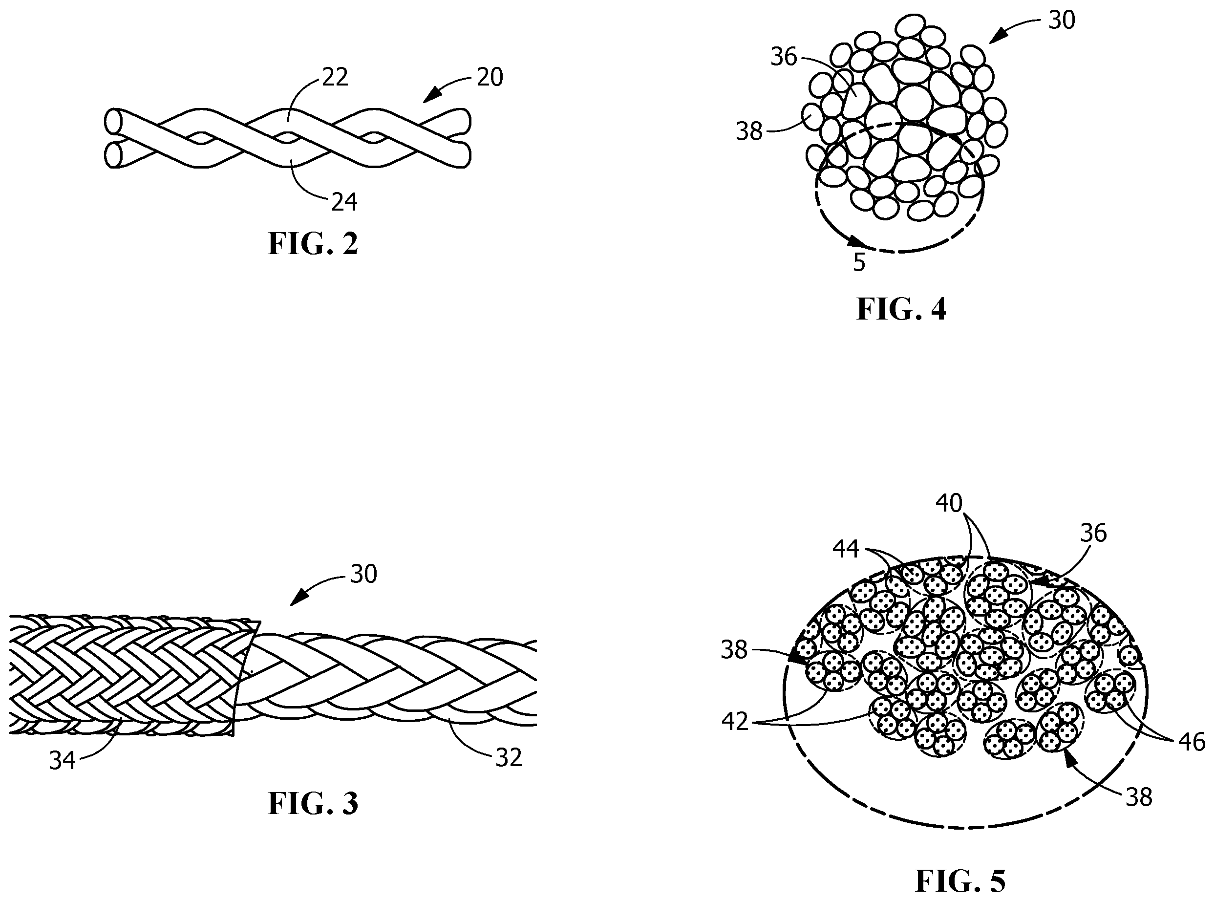Patent US12410556 Figure 2 – Synthetic rope for system level recoil control