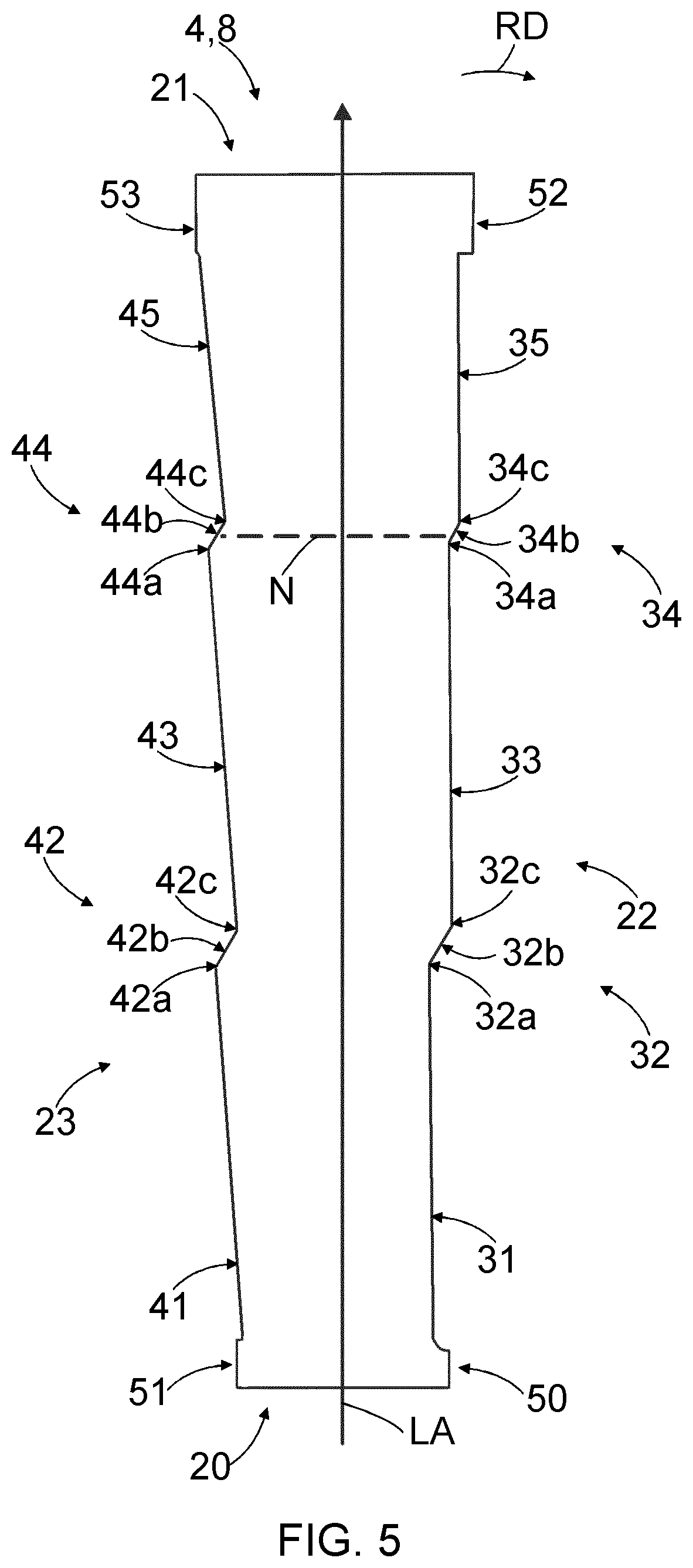 Patent US12410558 Figure 4 – Blade segment for refiner