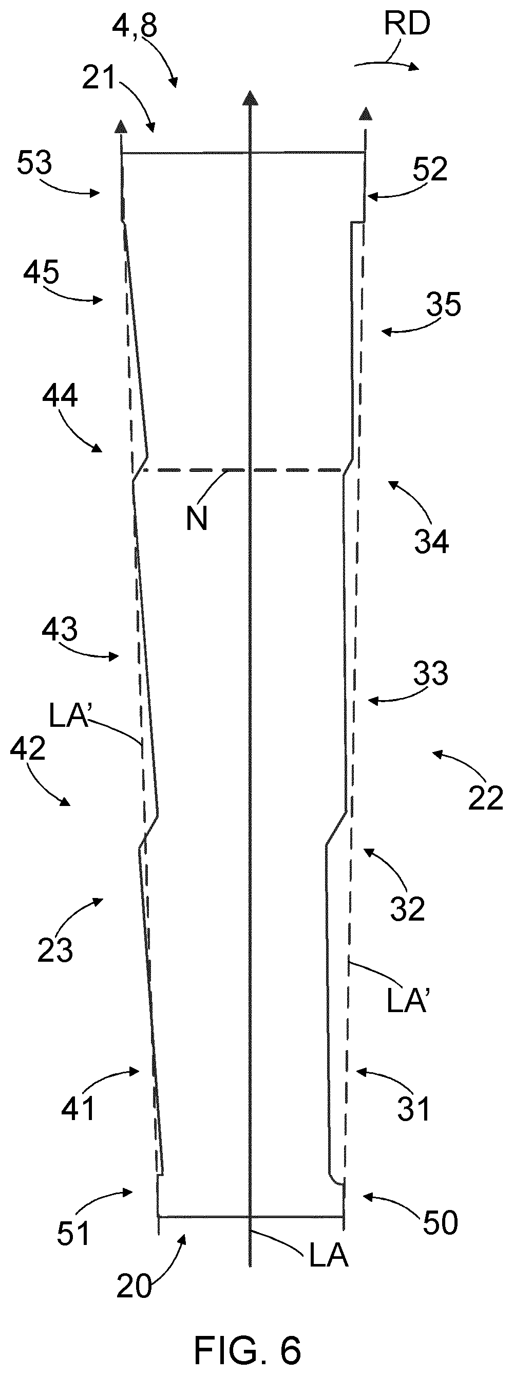 Patent US12410558 Figure 5 – Blade segment for refiner