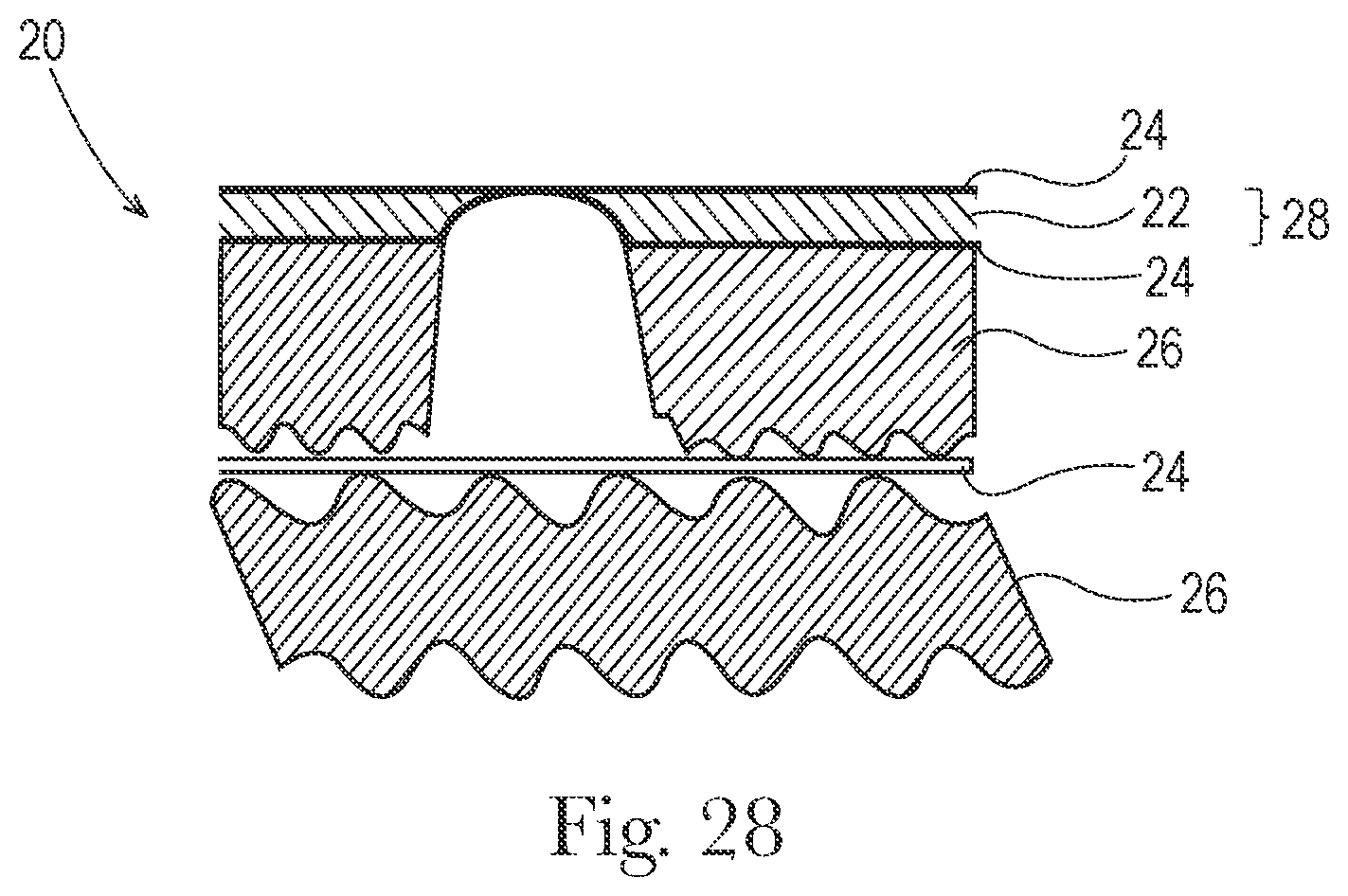 Patent US12410561 Figure 14 – Fibrous structure-containing articles
