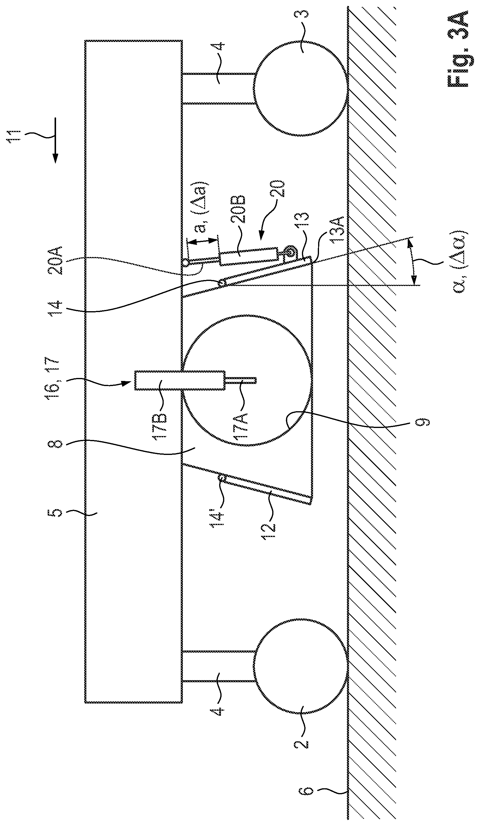 Patent US12410567 Figure 3 – Ground milling machine, in particular stabiliser or recycler, and method of operating a ground milling machine