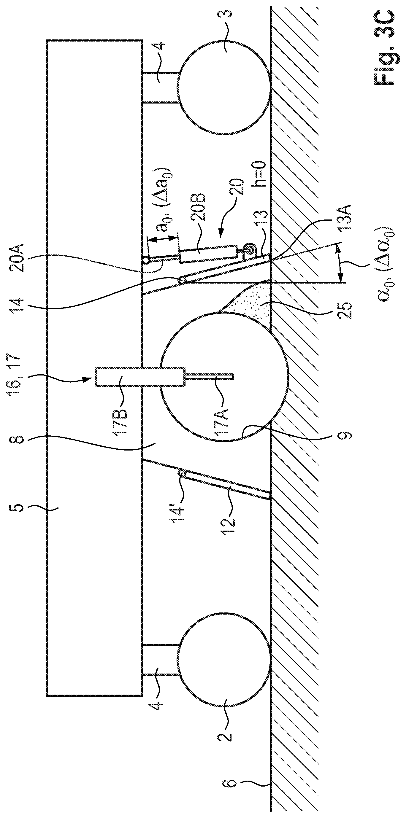 Patent US12410567 Figure 5 – Ground milling machine, in particular stabiliser or recycler, and method of operating a ground milling machine