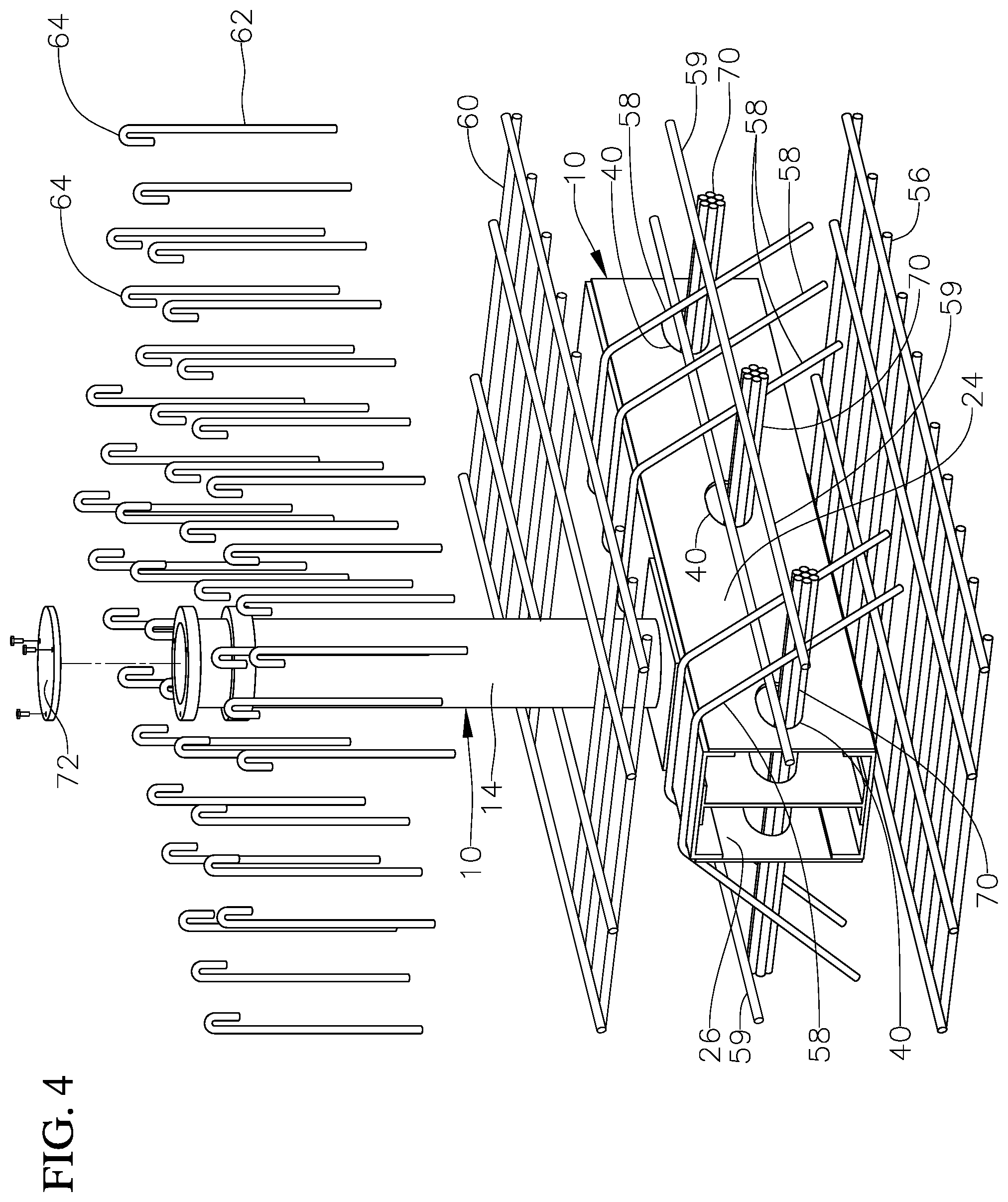 Patent US12410568 Figure 3 – Shallow foundation bollard structures