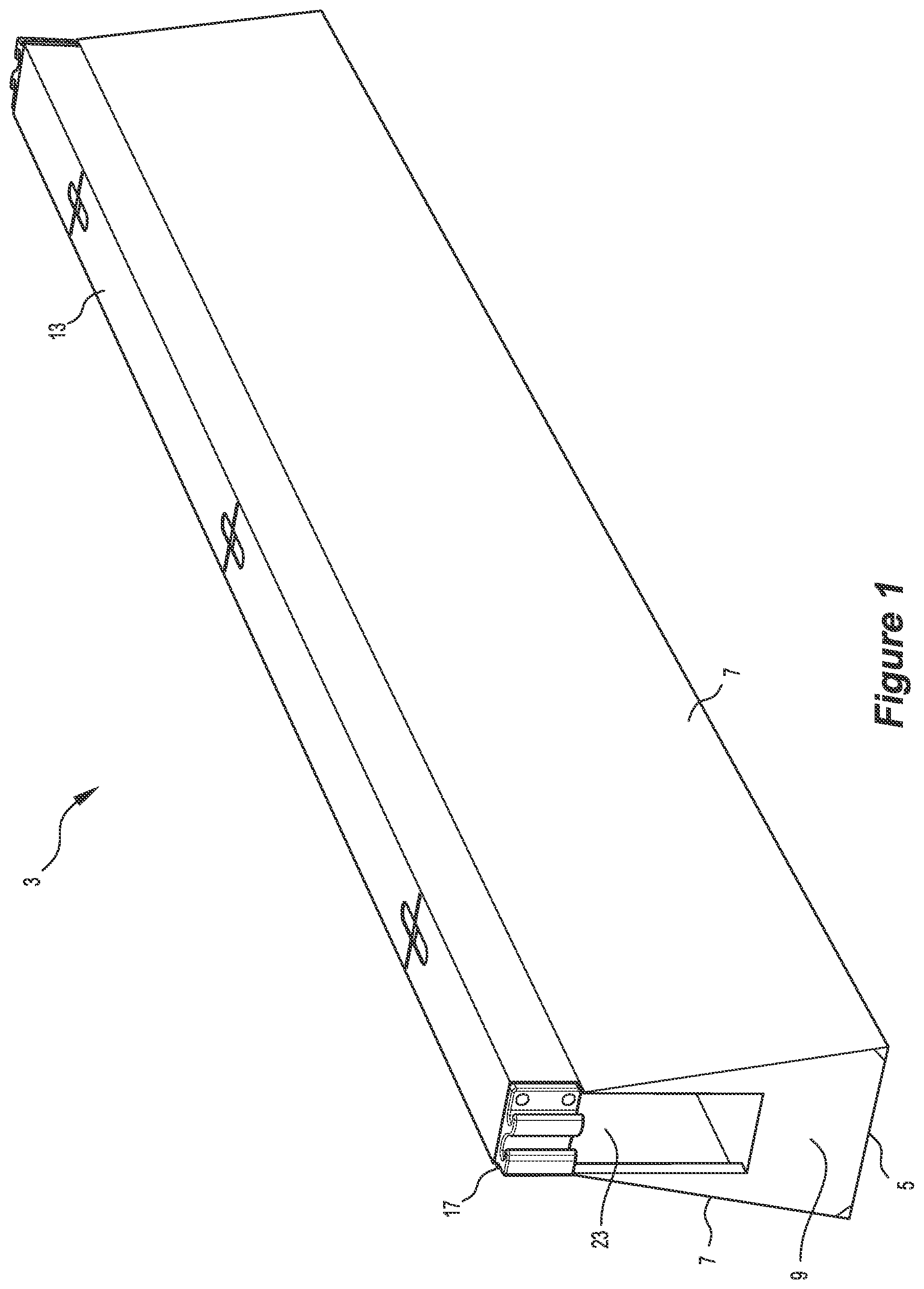 Patent US12410570 Figure 1 – Barrier