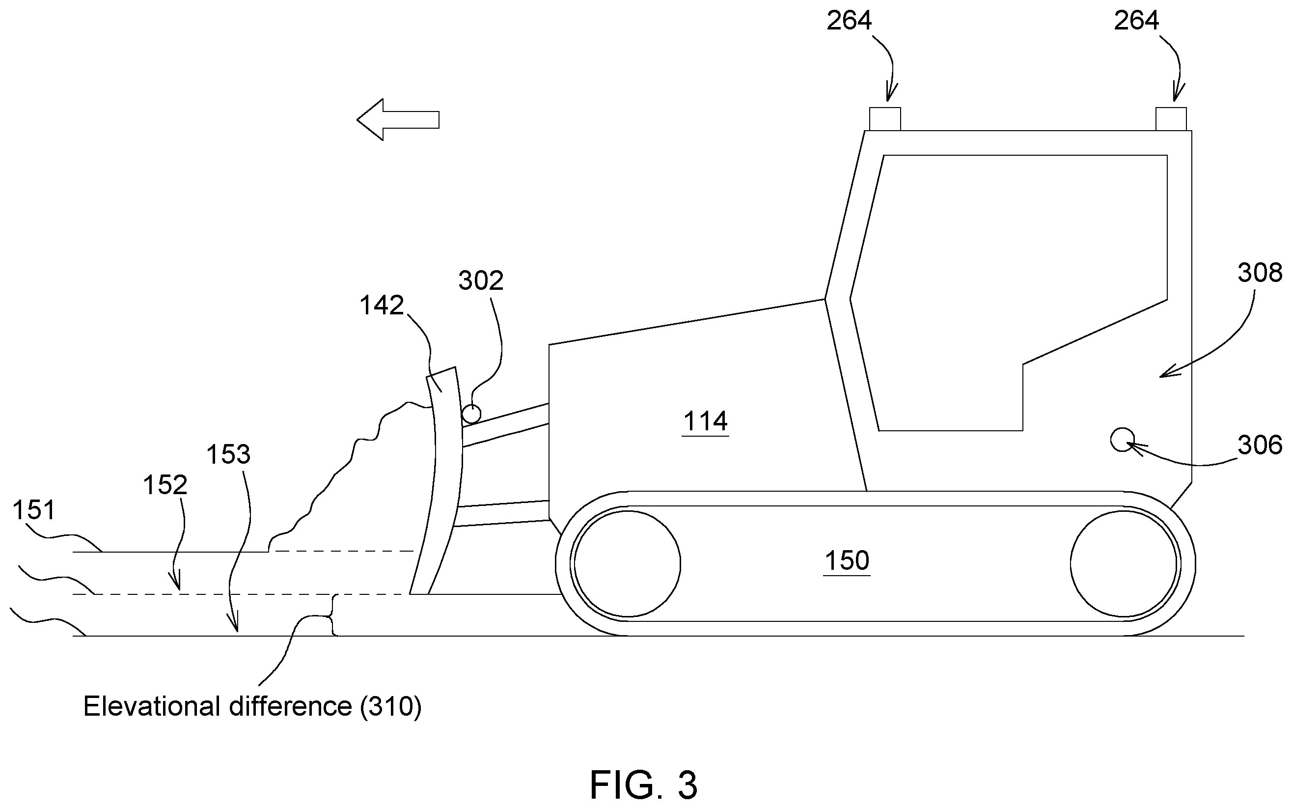 Patent US12410574 Figure 3 – Ground compaction sensing system and method for a work machine