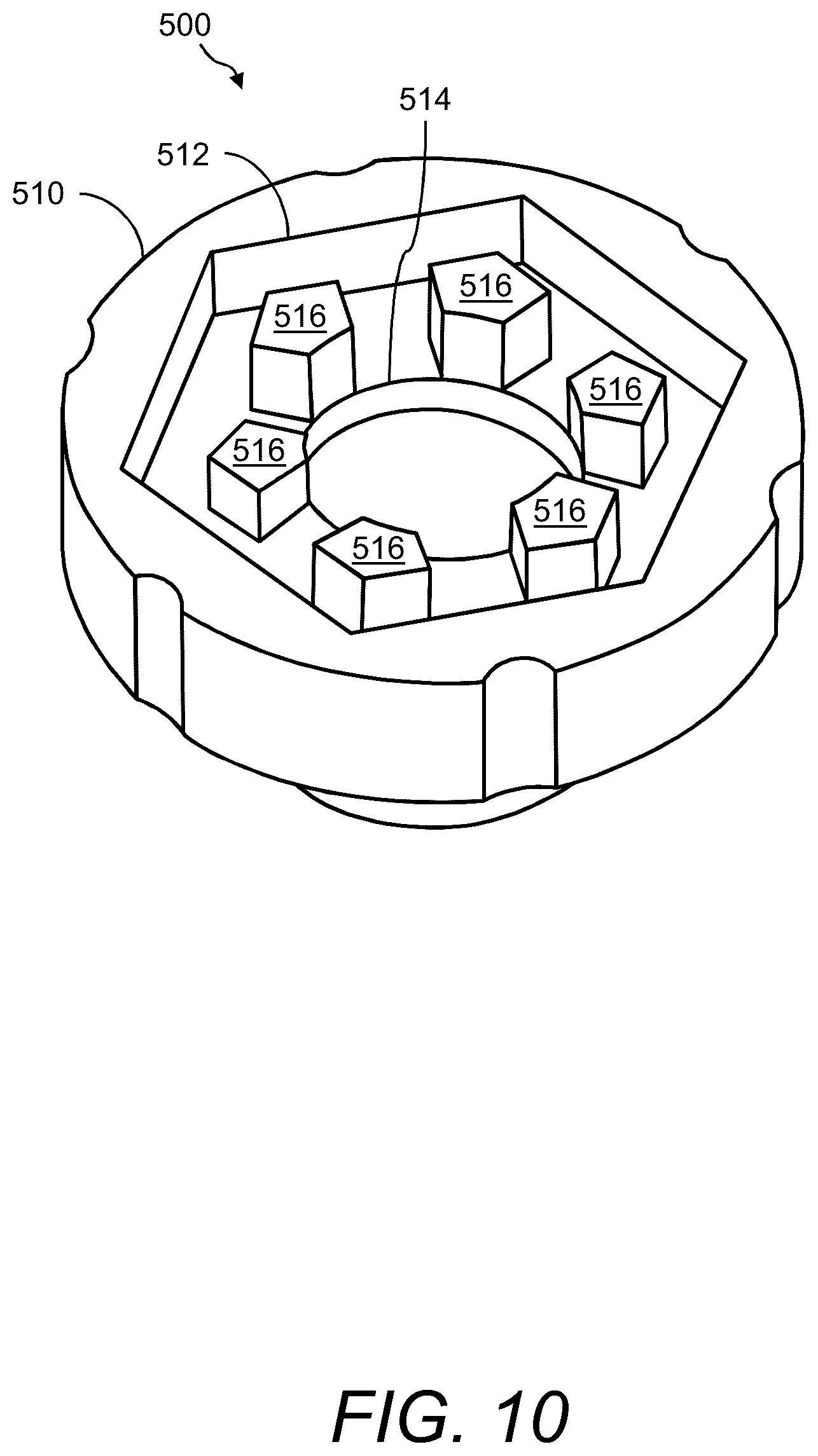 Patent US12410575 Figure 10 – Erosion control securing apparatus and method
