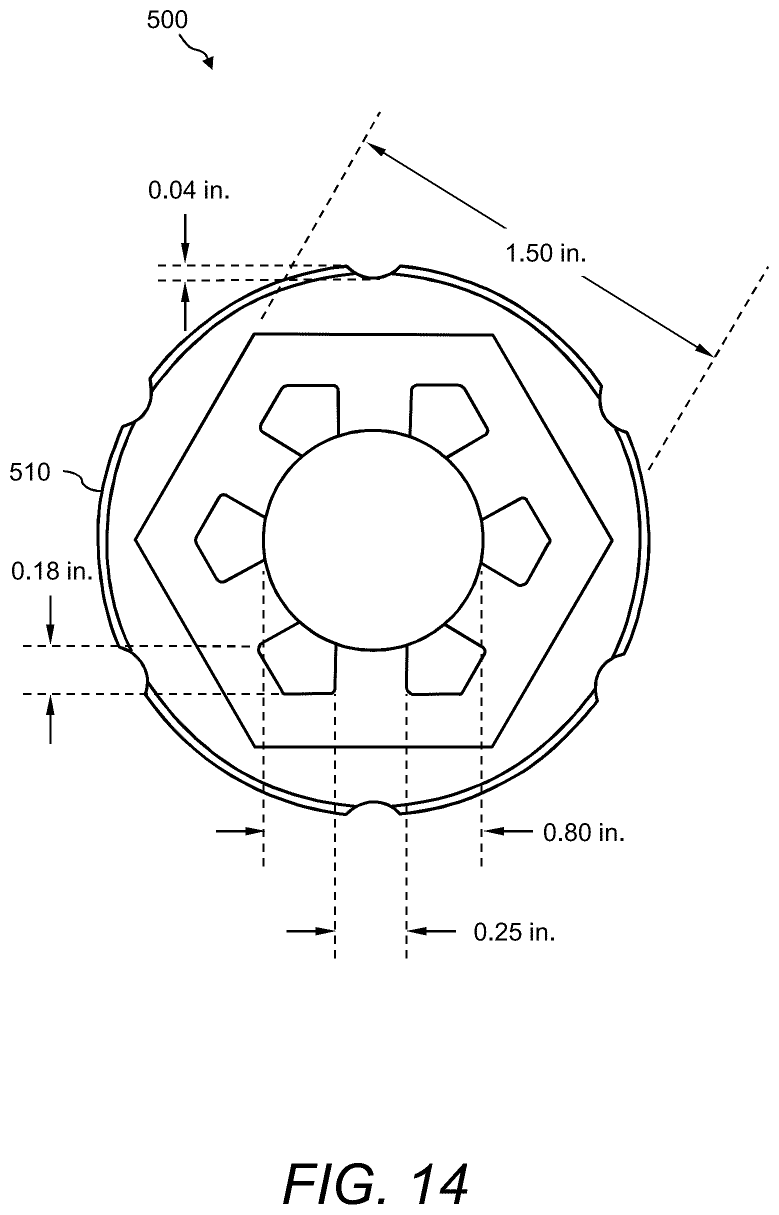 Patent US12410575 Figure 14 – Erosion control securing apparatus and method