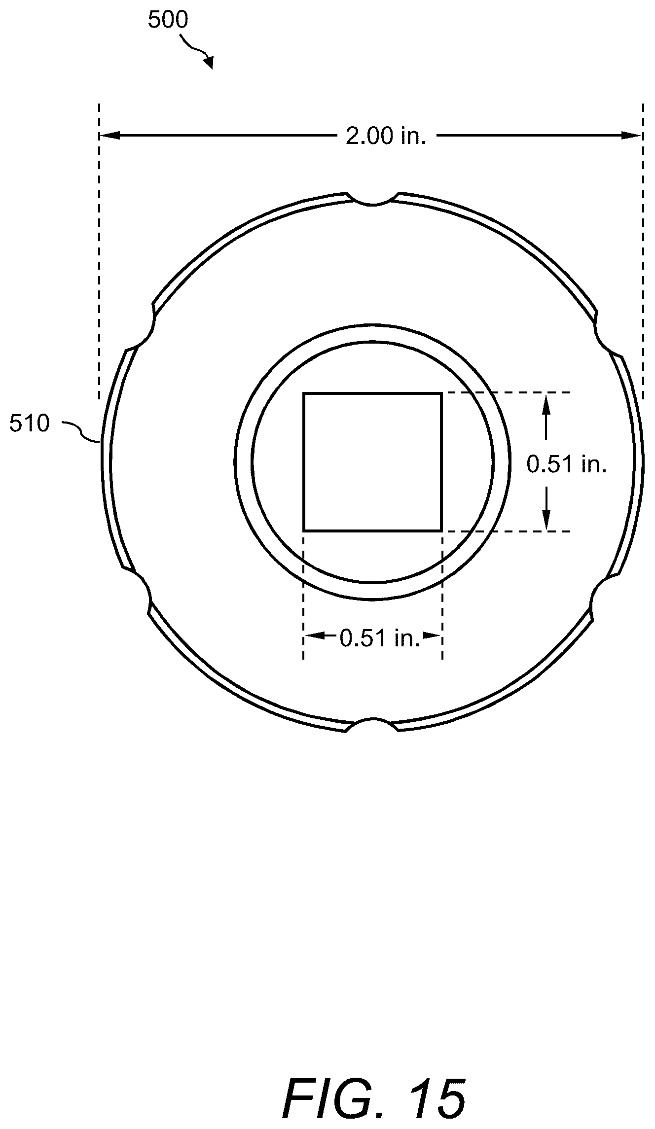 Patent US12410575 Figure 15 – Erosion control securing apparatus and method