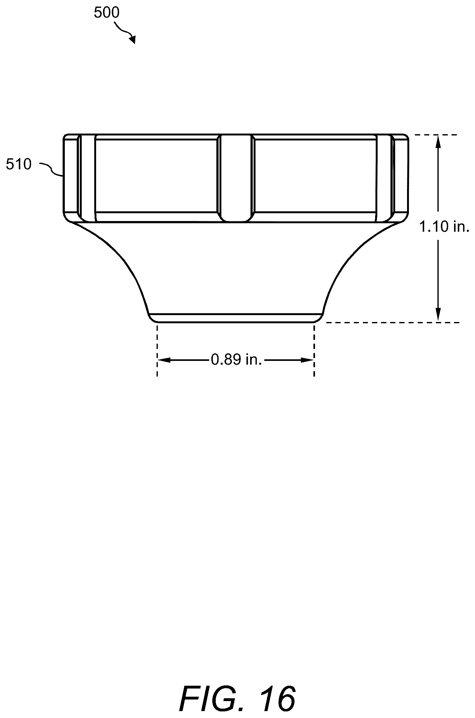 Patent US12410575 Figure 16 – Erosion control securing apparatus and method