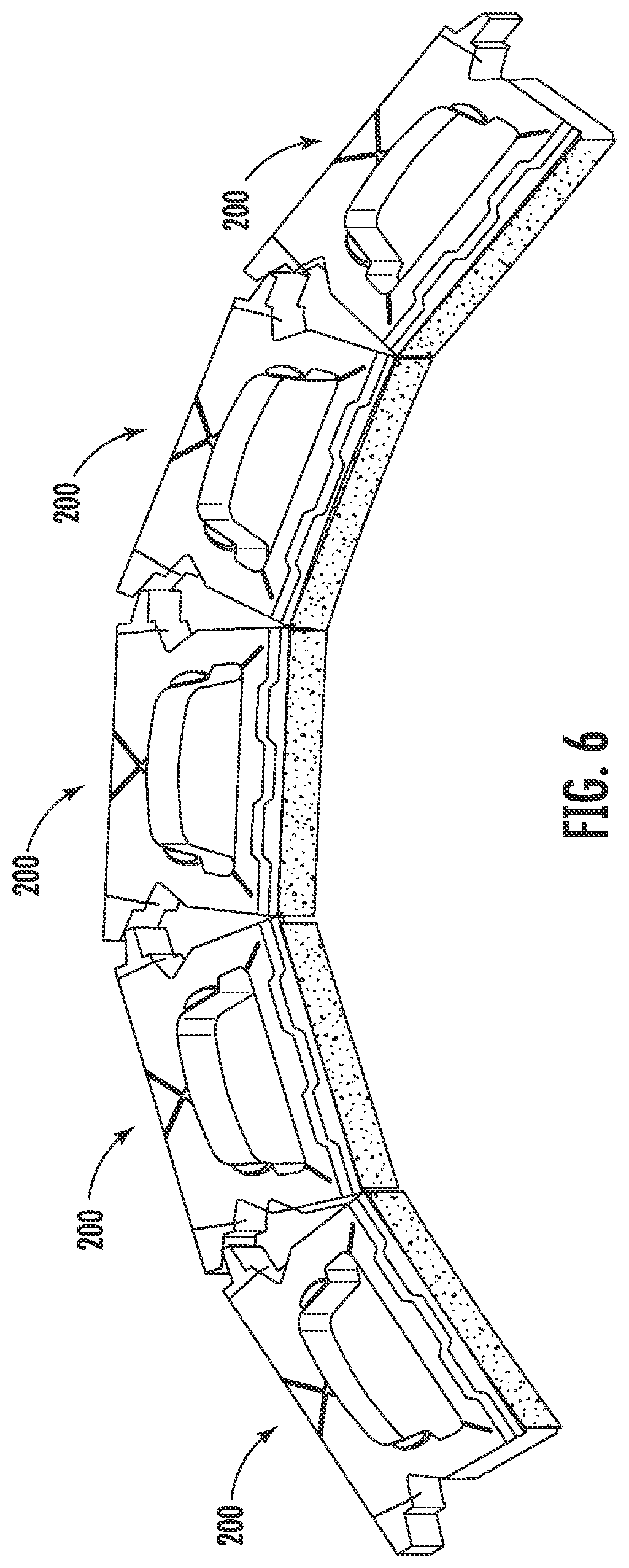 Patent US12410576 Figure 4 – Supporting masonry block