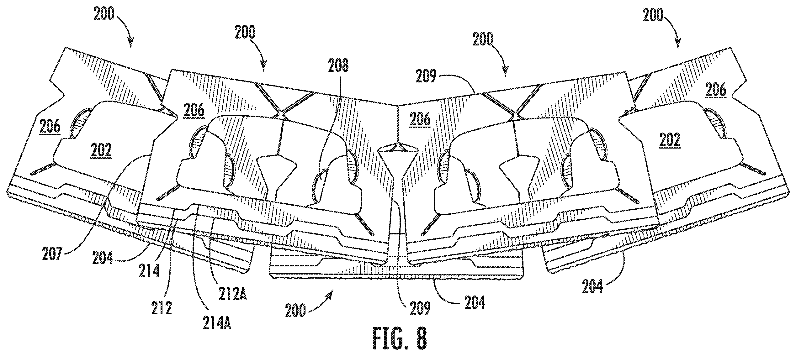 Patent US12410576 Figure 6 – Supporting masonry block