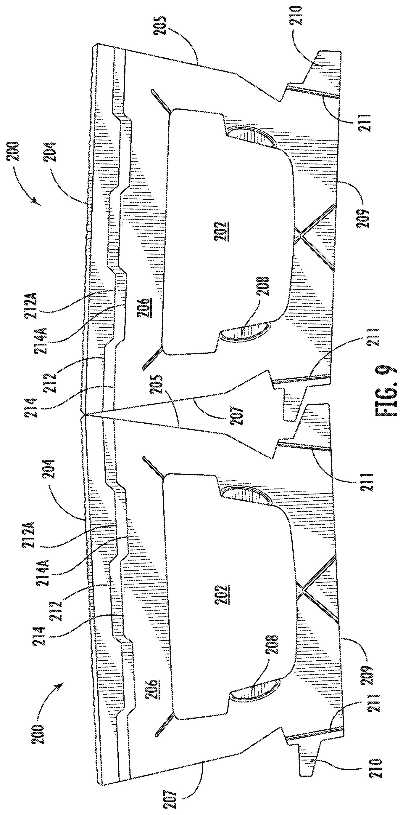 Patent US12410576 Figure 7 – Supporting masonry block
