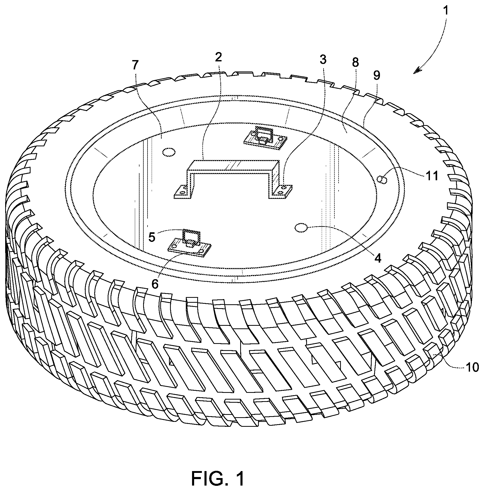 Patent US12410577 Figure 1 – Securable temporary manhole or catch basin cover
