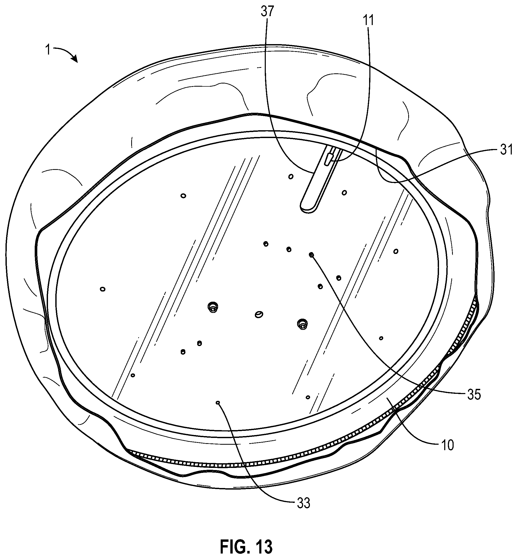 Patent US12410577 Figure 13 – Securable temporary manhole or catch basin cover