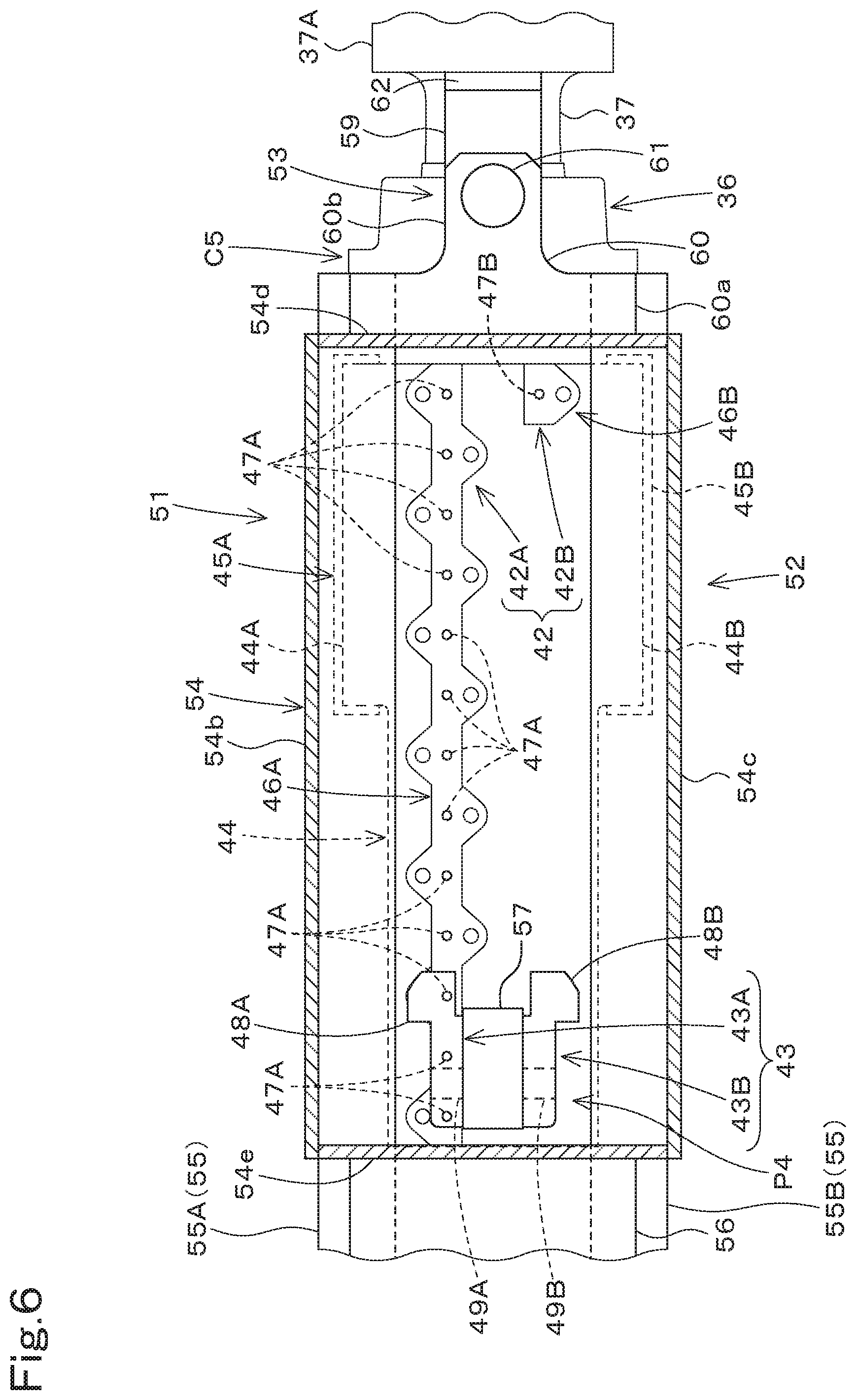 Patent US12410578 Figure 6 – Working machine