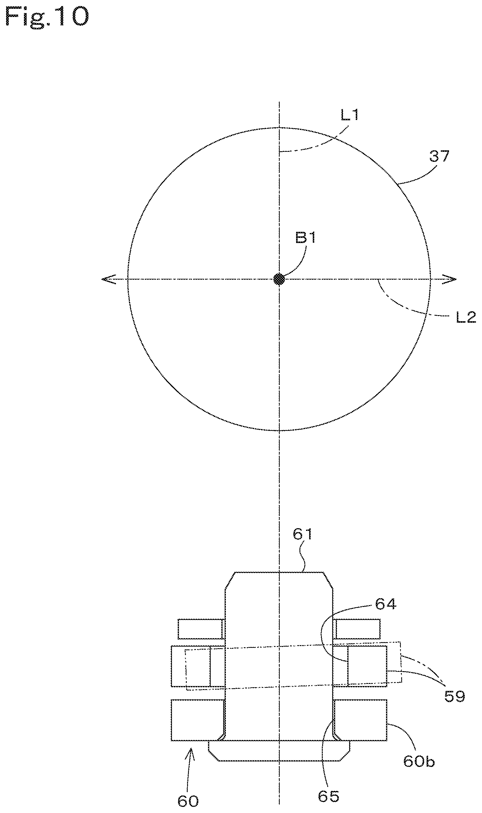 Patent US12410578 Figure 10 – Working machine
