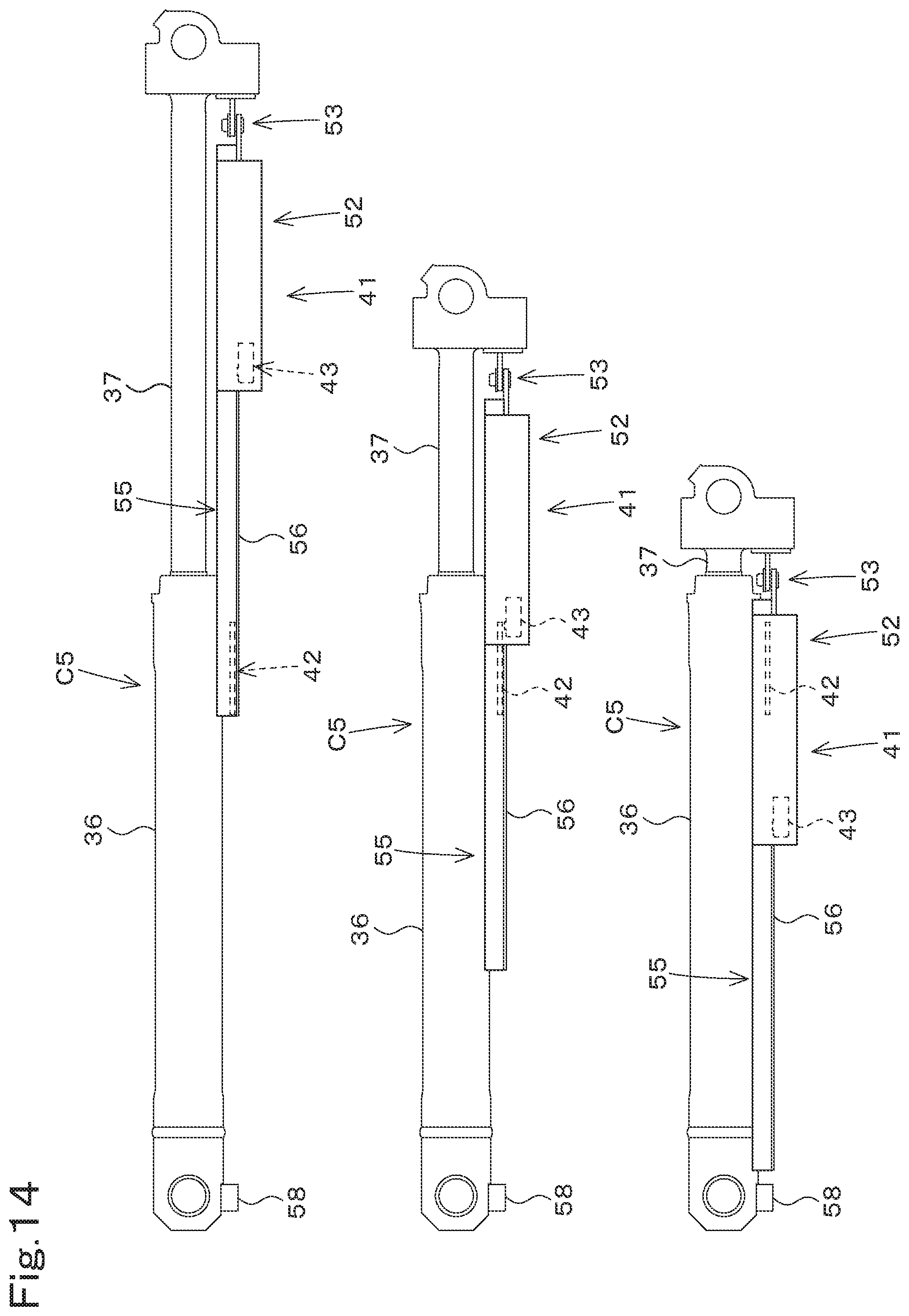 Patent US12410578 Figure 14 – Working machine